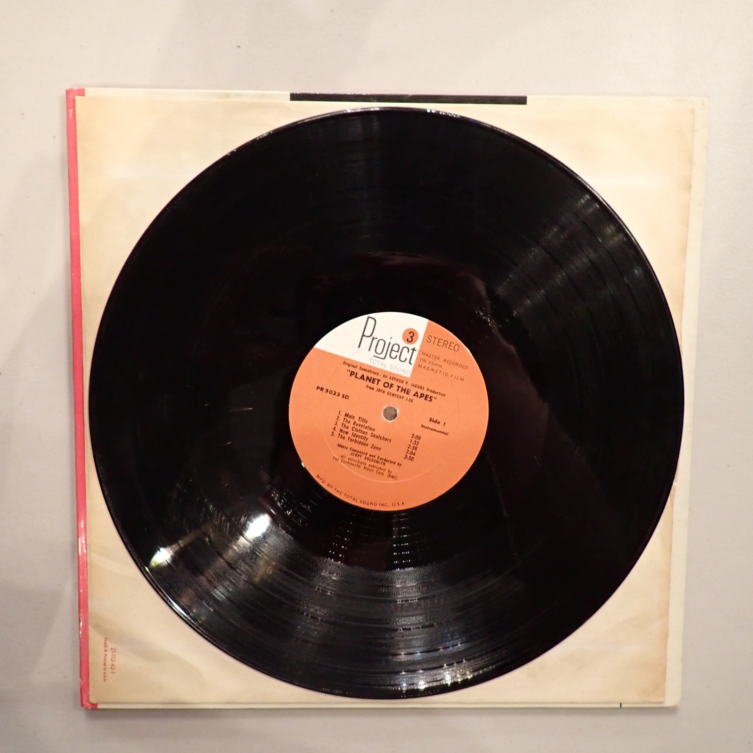 Jerry Goldsmith – Planet Of The Apes (Original Motion Picture Soundtrack)