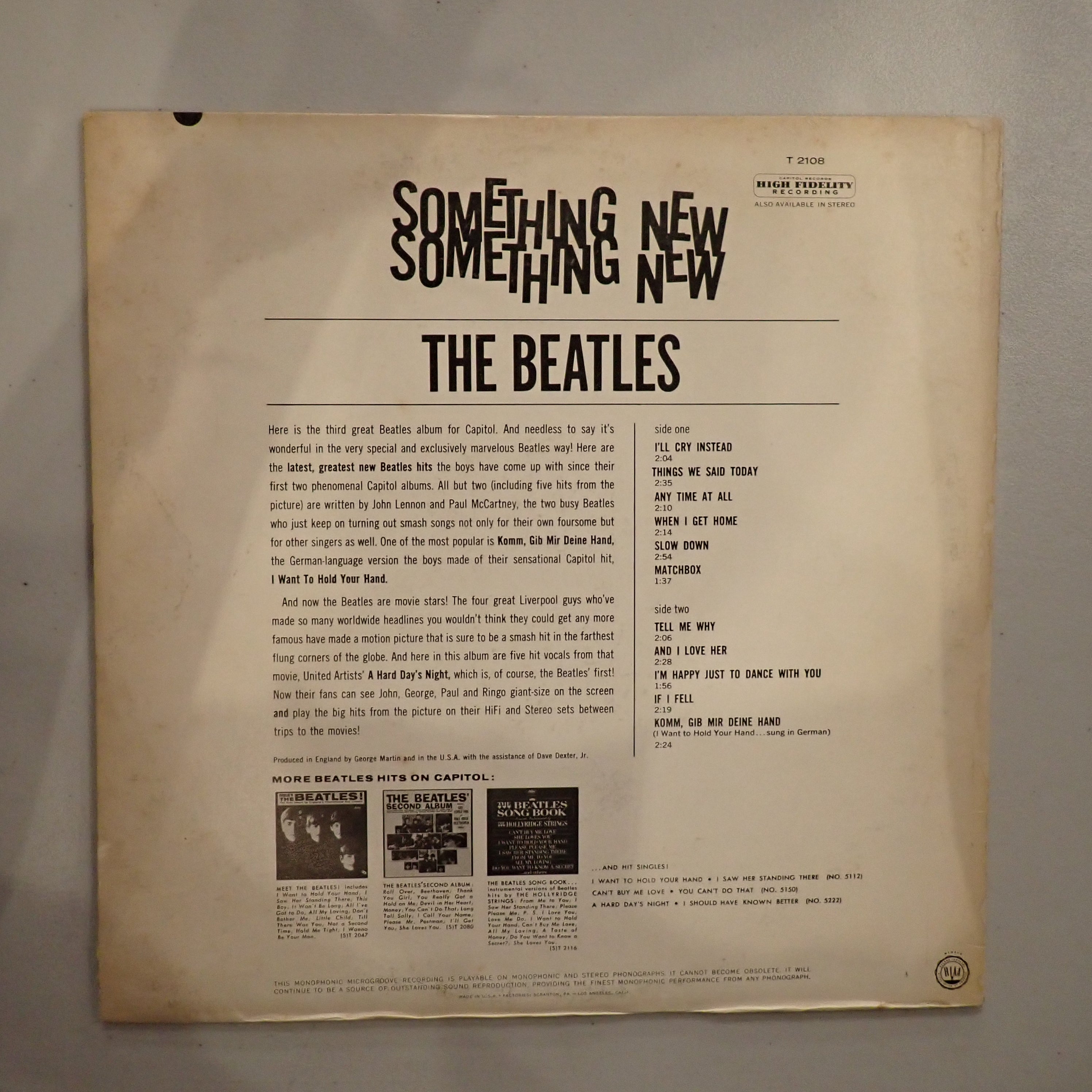 The Beatles – Something New