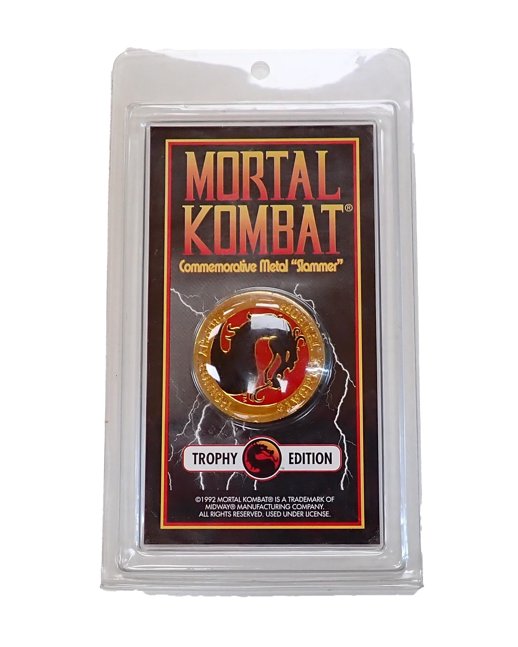Mortal Kombat Commemorative Metal "Slammer" - Trophy Edition [Pre-Owned]