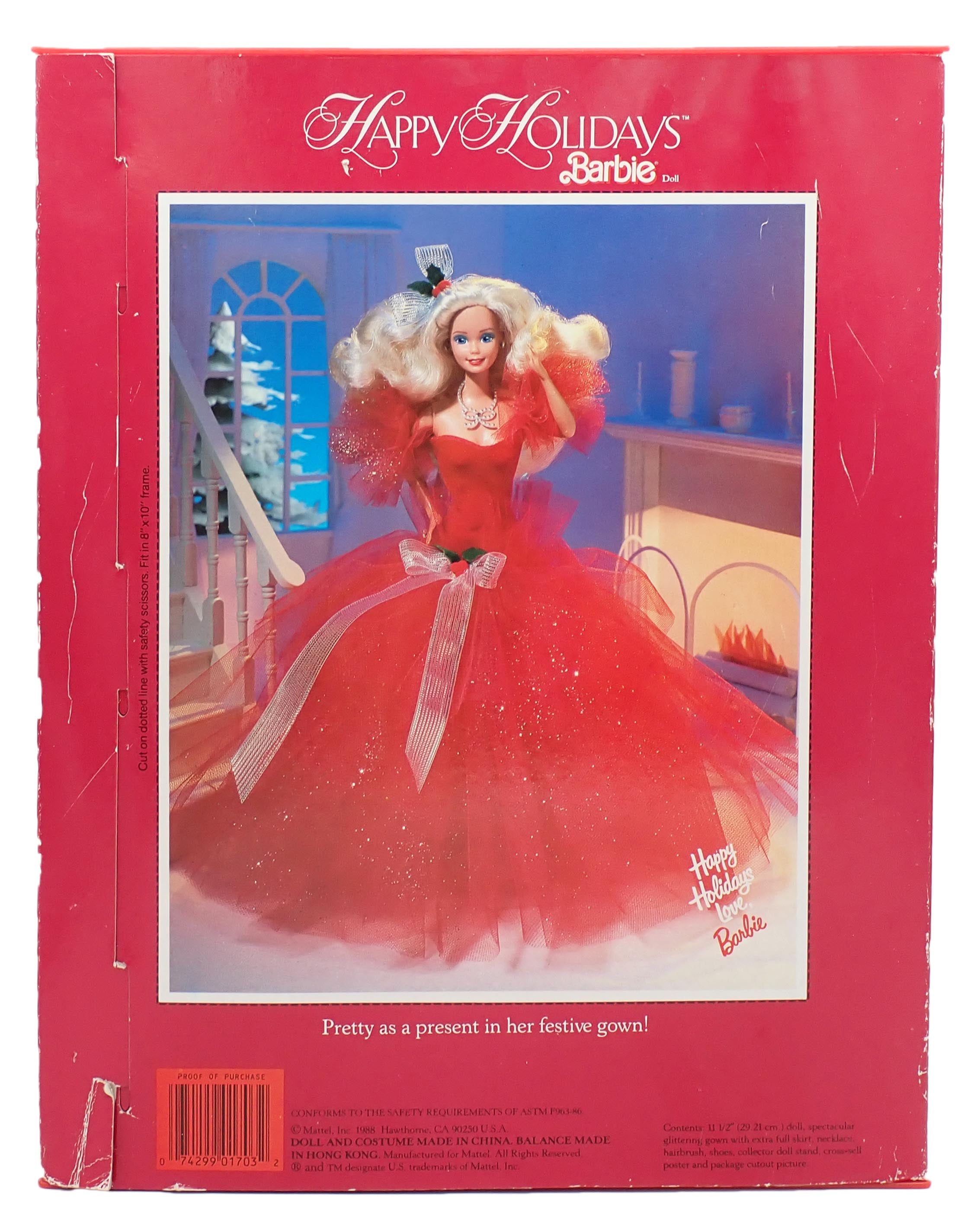 1988 Happy Holidays Barbie [Pre-Owned]