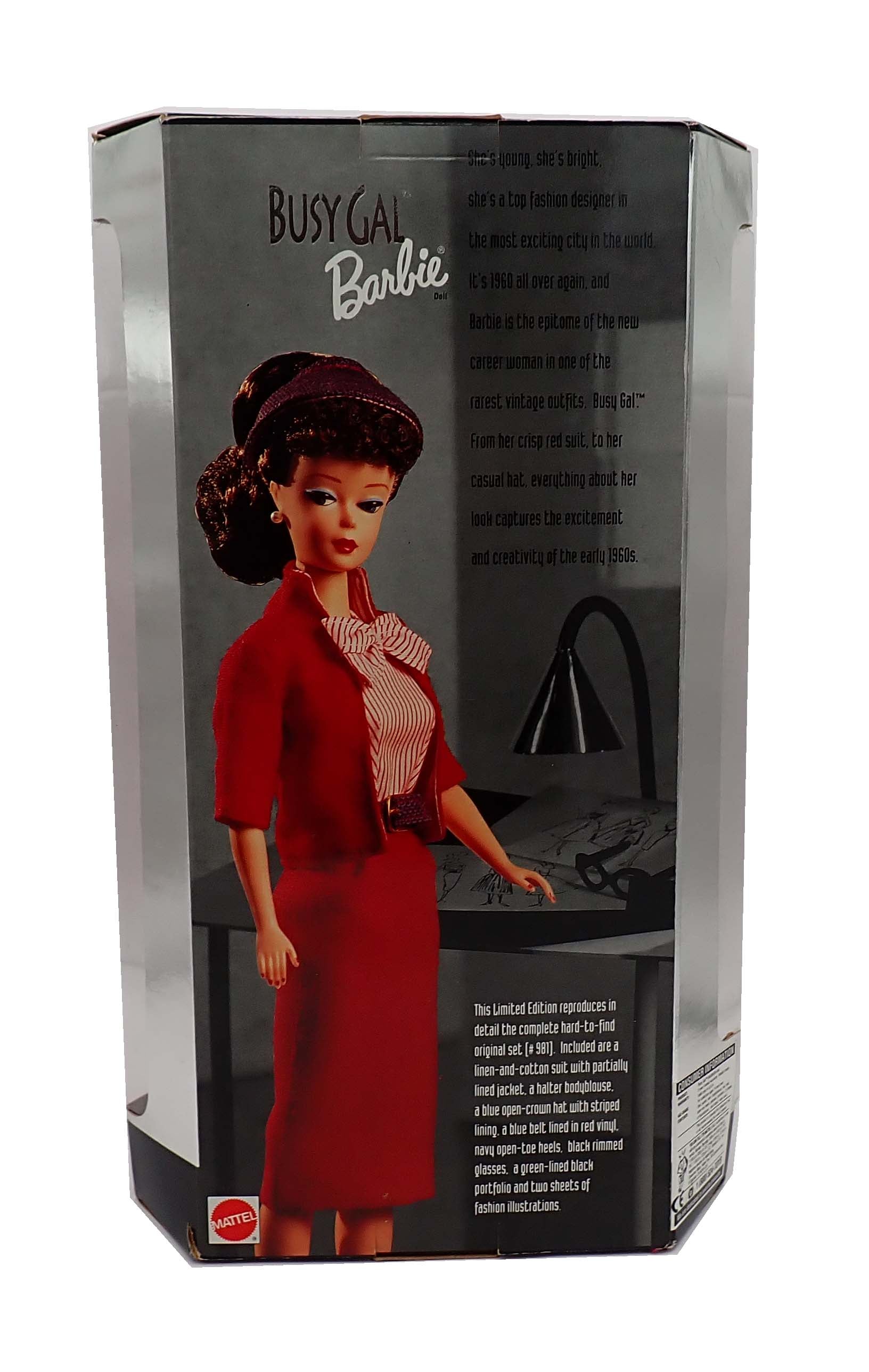 Busy Gal Barbie - 1995 Reproduction (Pre-Owned)