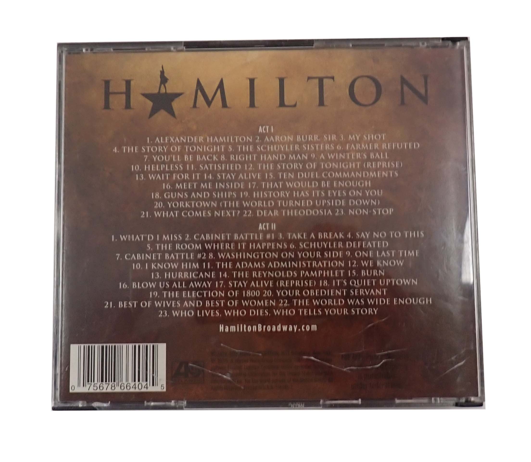 Hamilton: An American Musical by Lin-Manuel Miranda - CD