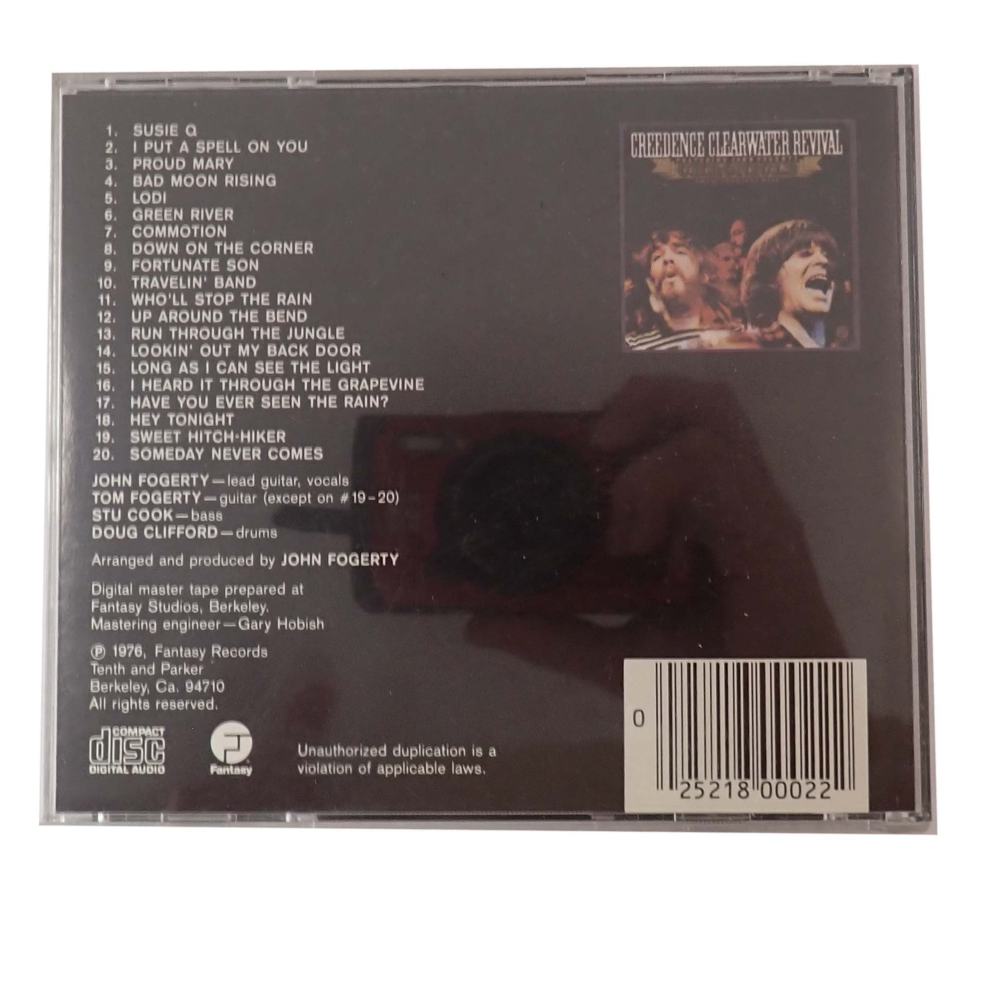 Creedence Clearwater Revival (feat. John Fogerty) Chronicle: The 20 Greatest Hits - CD