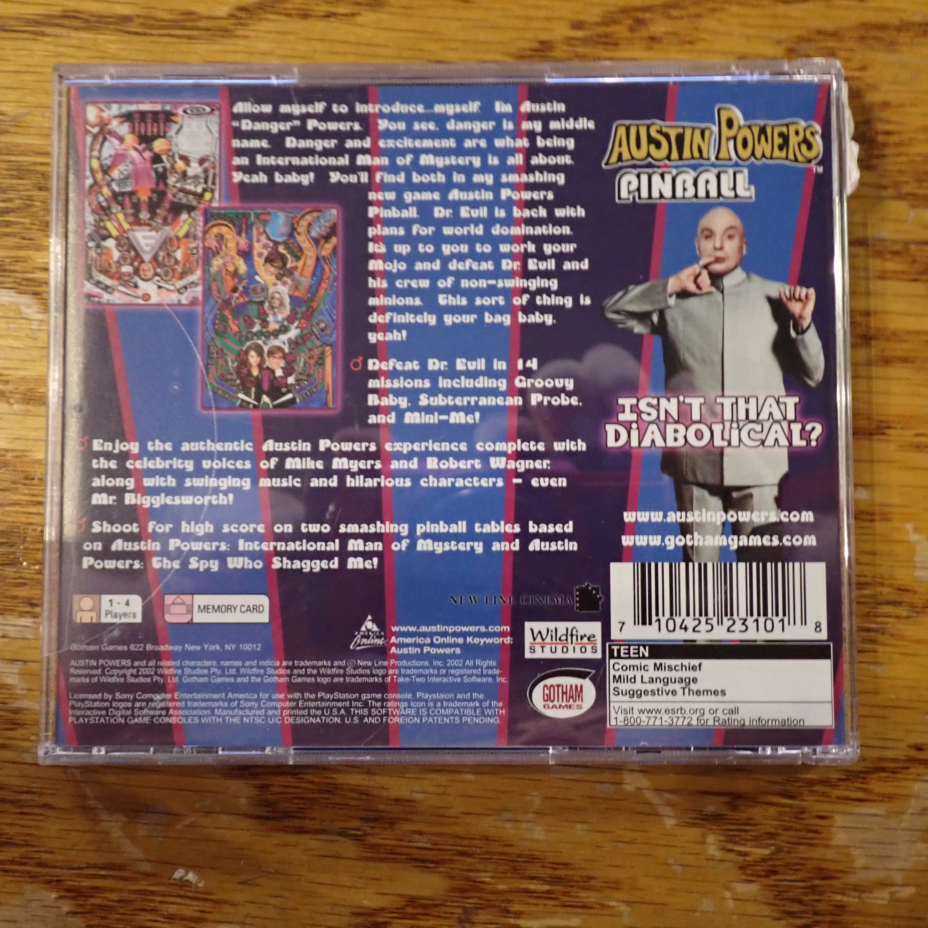 Austin Powers Pinball - PS1