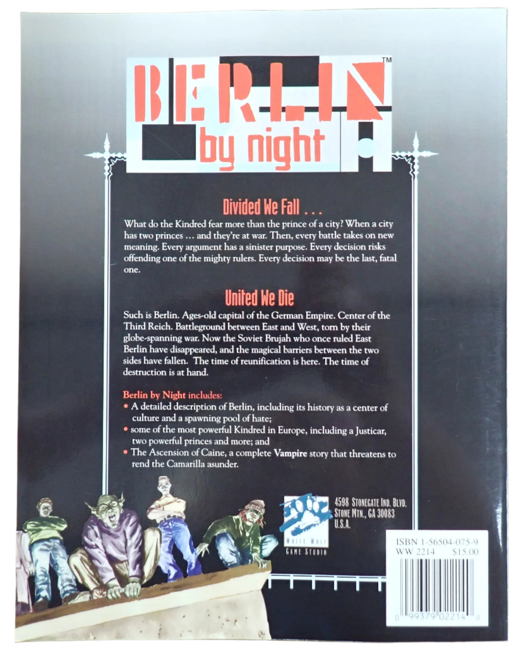 Berlin by Night - A City Sourcebook for Vampire: The Masquerade [USED]