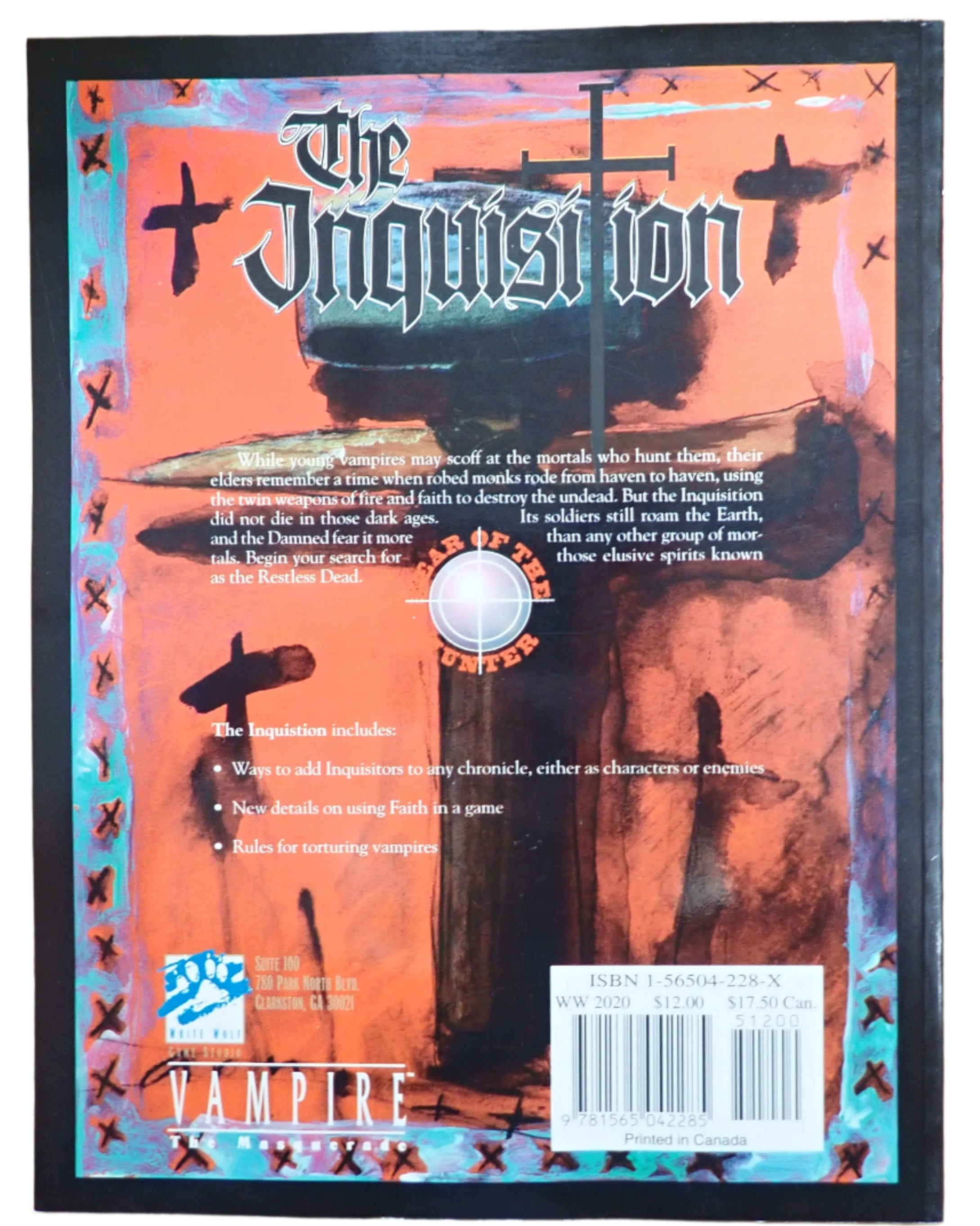 The Inquisition - Vampire: The Masquerade [USED]