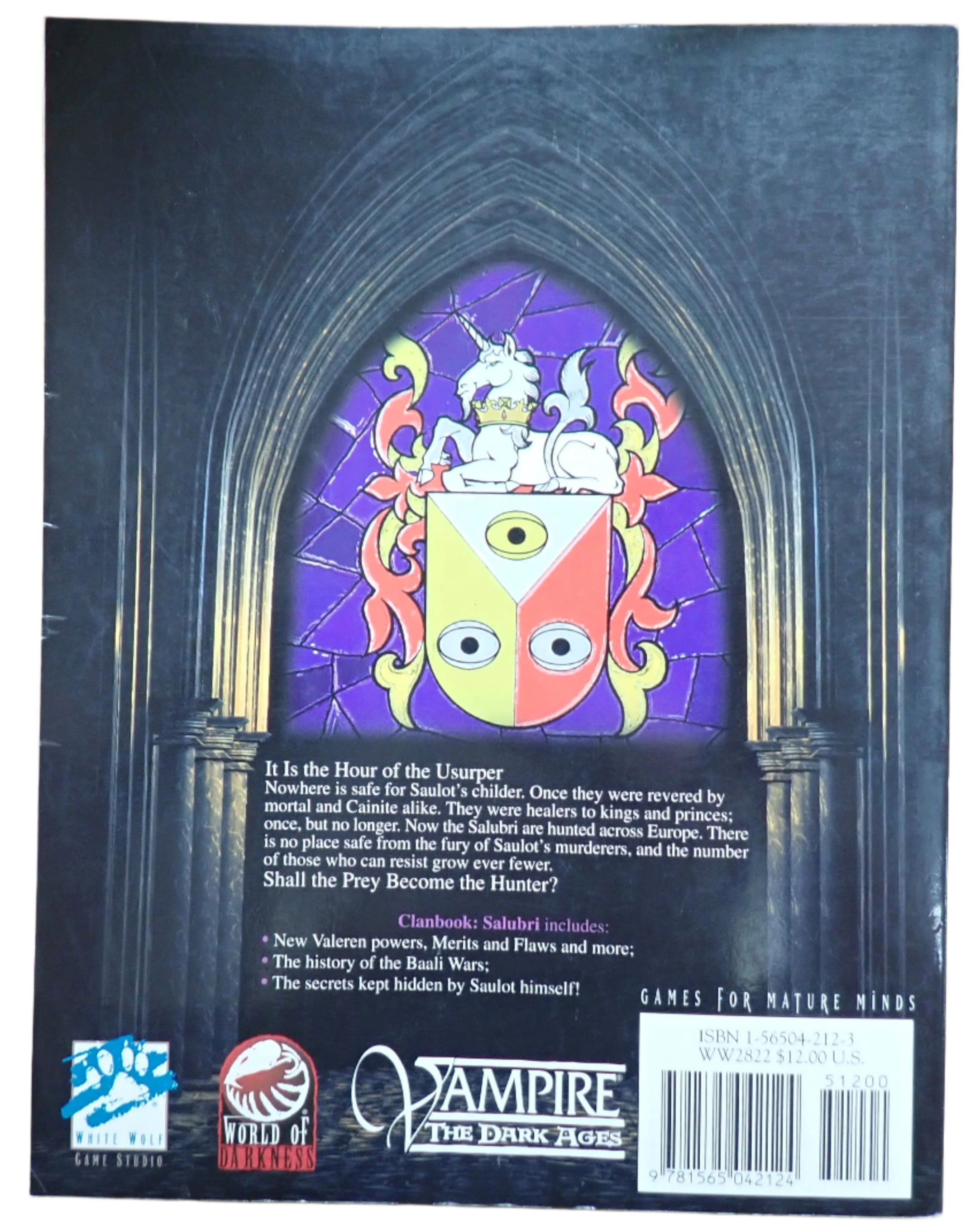 Clanbook: Salubri - Vampire: The Dark Ages [USED]