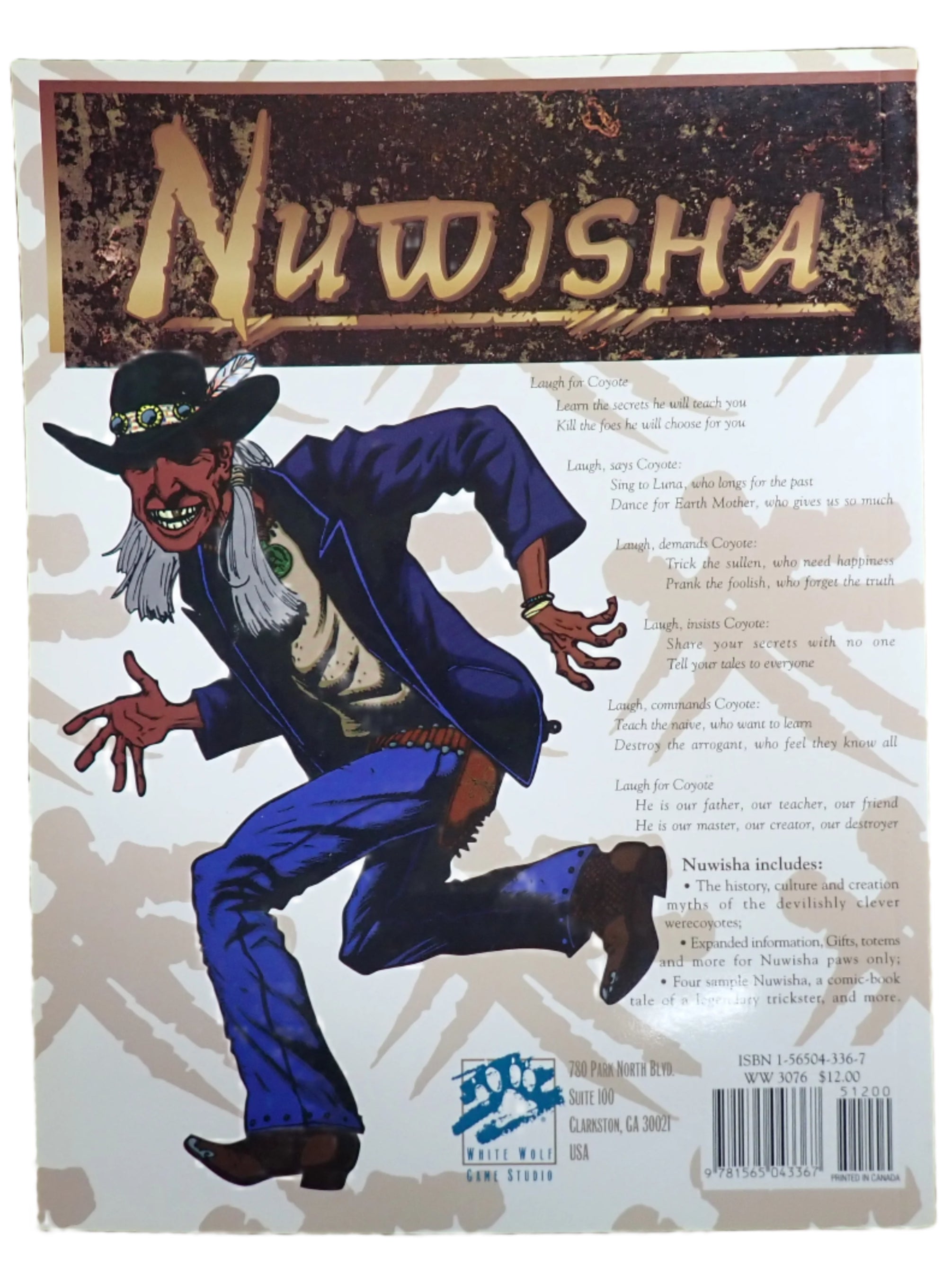 Nuwisha - The Players Guide to Werewolf: The Apocalypse [USED]