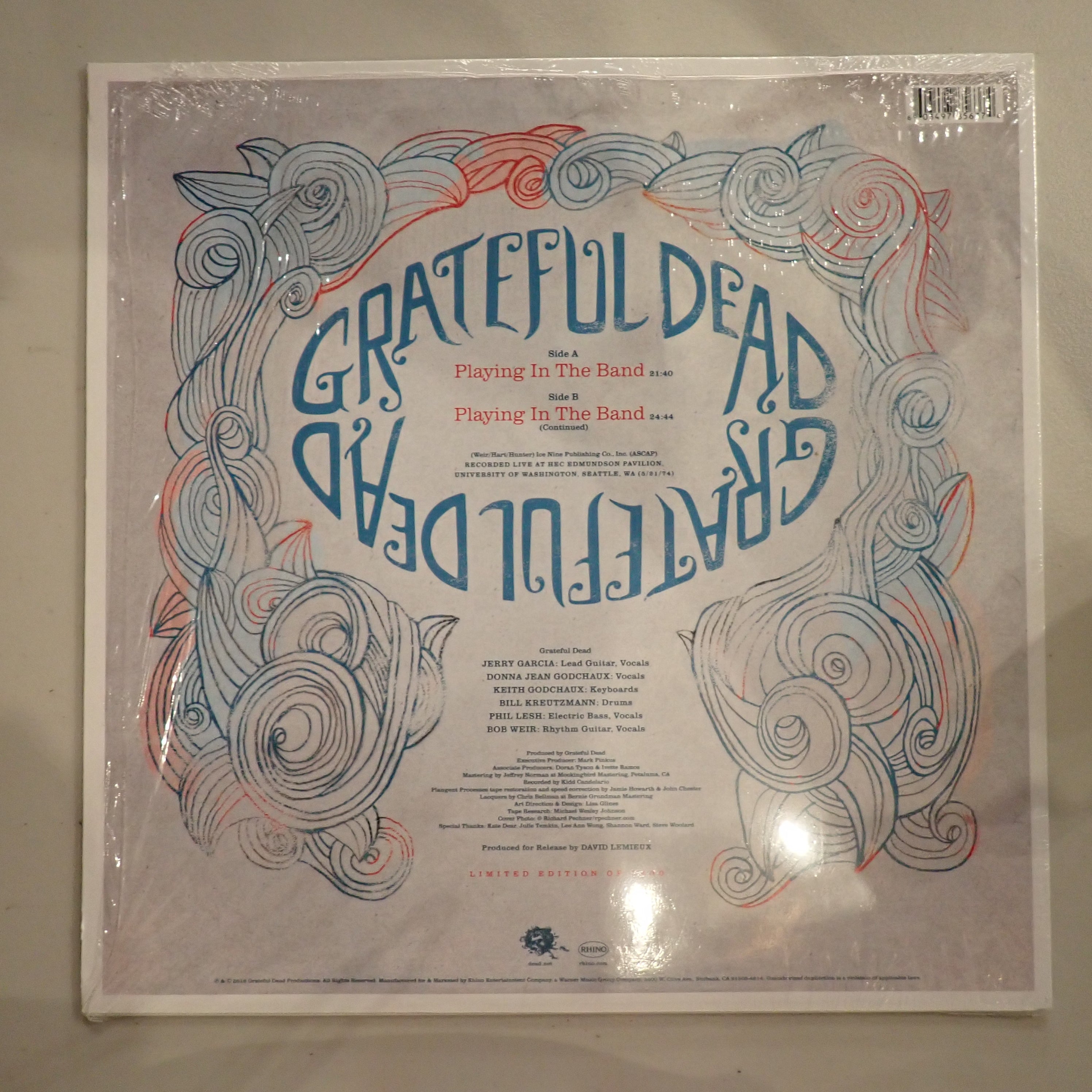 Grateful Dead - Playing In The Band - Seattle, Washington 5/21/74