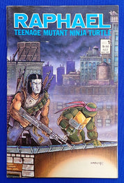 Raphael #1 (1987) - FN/VF (7.0) - 1st Casey Jones, 2nd Print