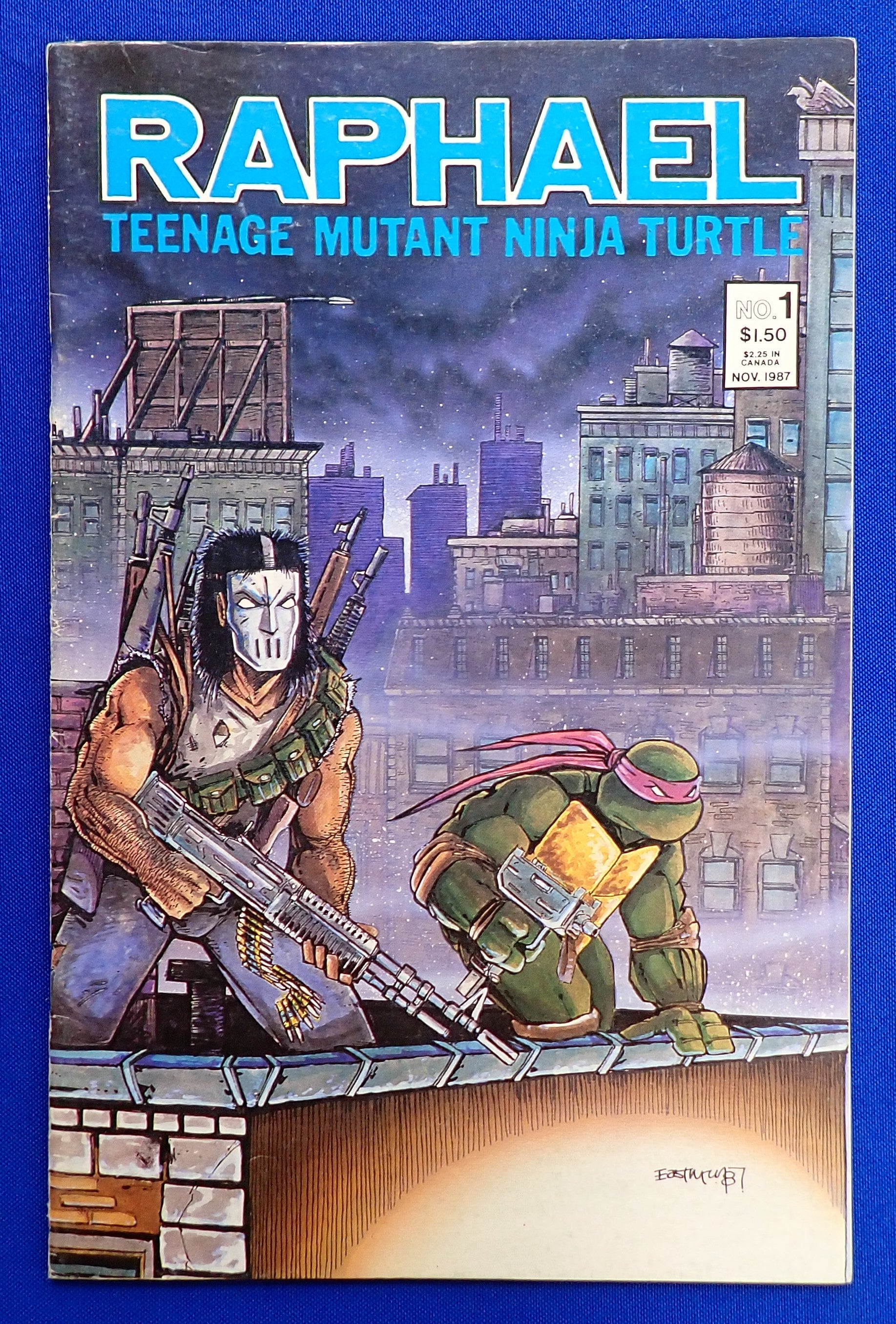 Raphael #1 (1987) - FN/VF (7.0) - 1st Casey Jones, 2nd Print