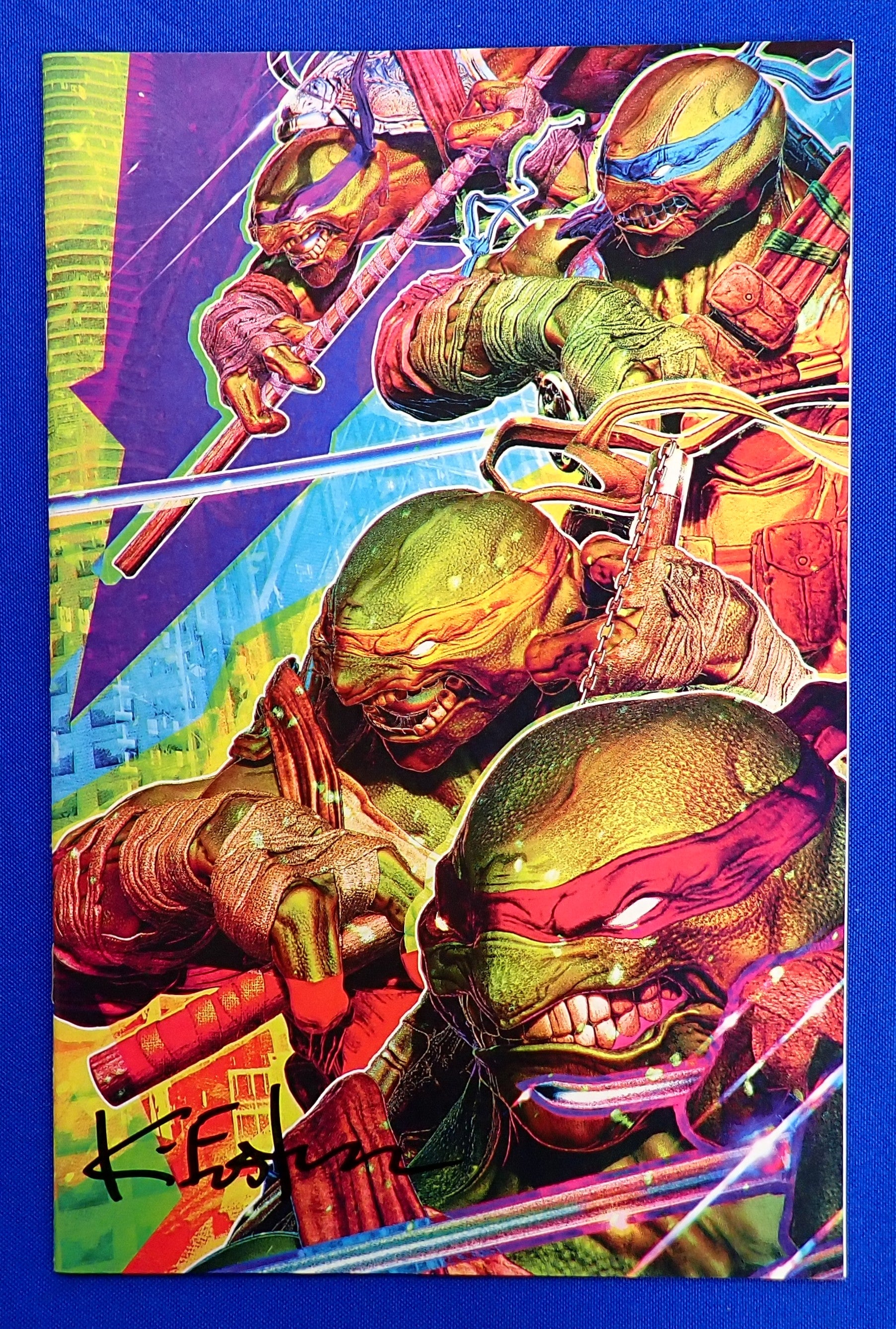 Teenage Mutant Ninja Turtles #1 (2024) - NM+ (9.0+) - SIGNED by Kevin Eastman w/ COA