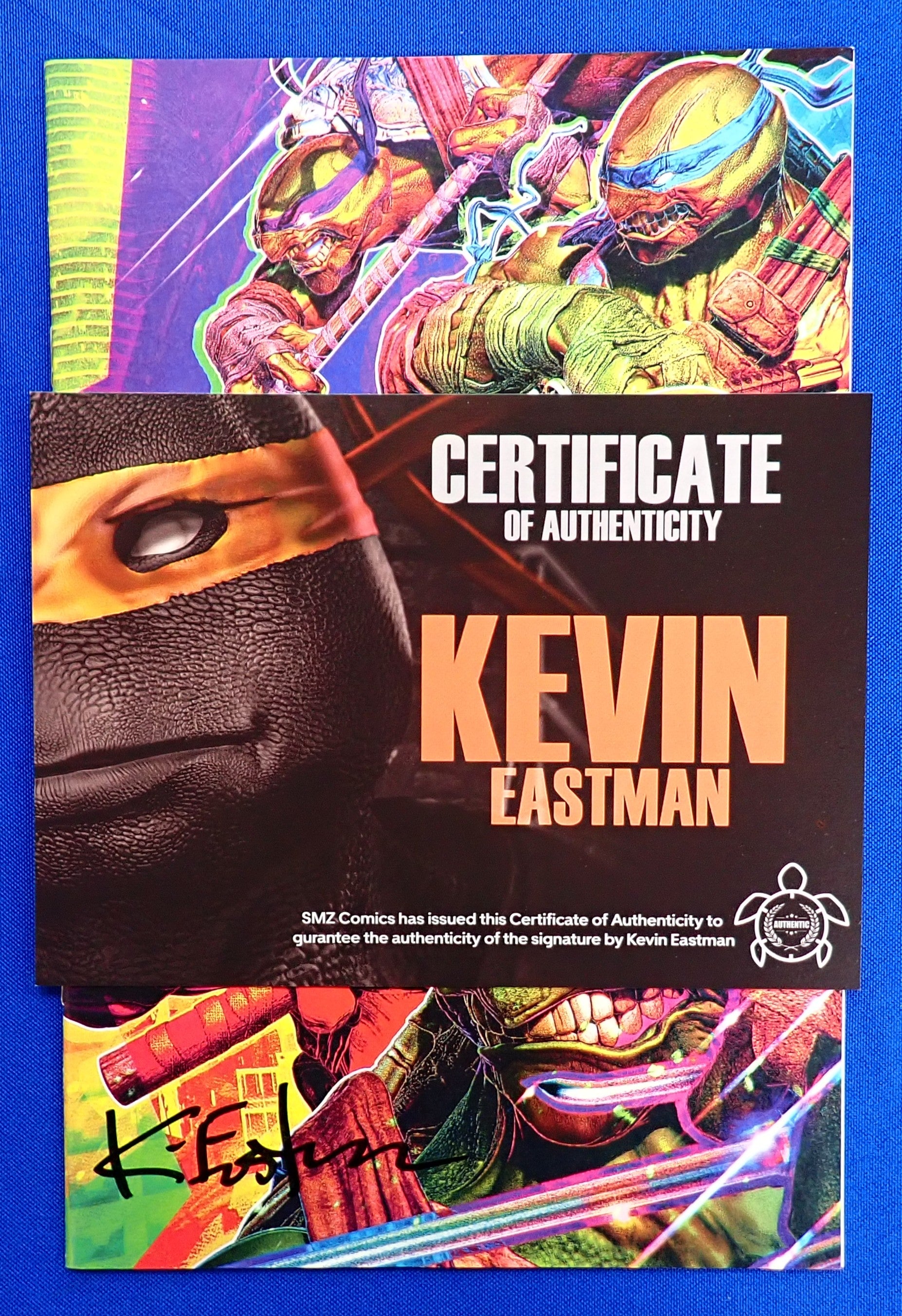 Teenage Mutant Ninja Turtles #1 (2024) - NM+ (9.0+) - SIGNED by Kevin Eastman w/ COA