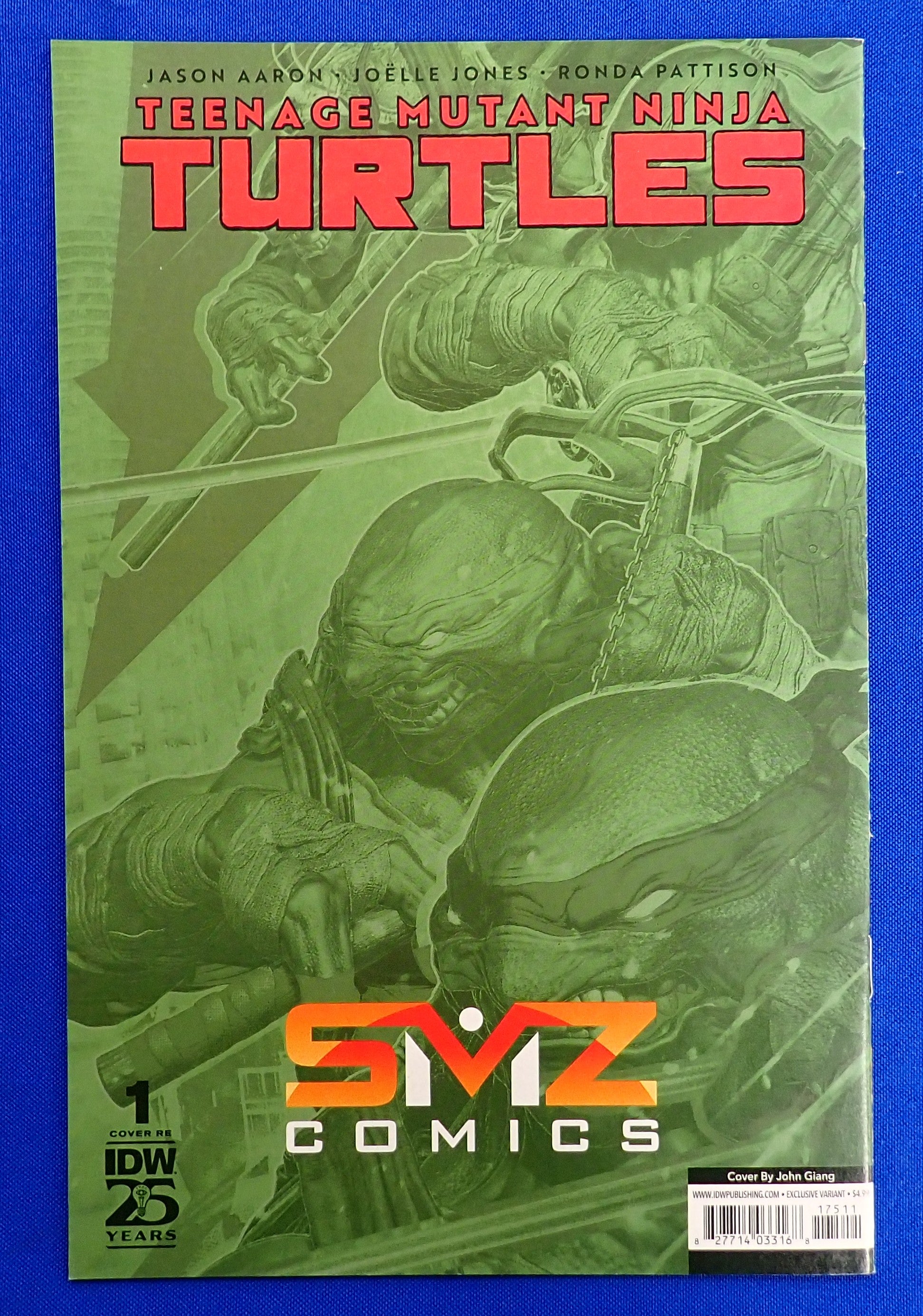 Teenage Mutant Ninja Turtles #1 (2024) - NM+ (9.0+) - SIGNED by Kevin Eastman w/ COA