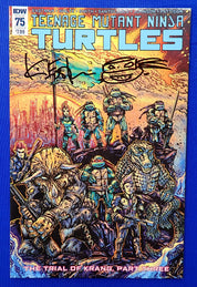 Teenage Mutant Ninja Turtles #75 (2017) - NM+ (9.8) - SIGNED Kevin Eastman no COA