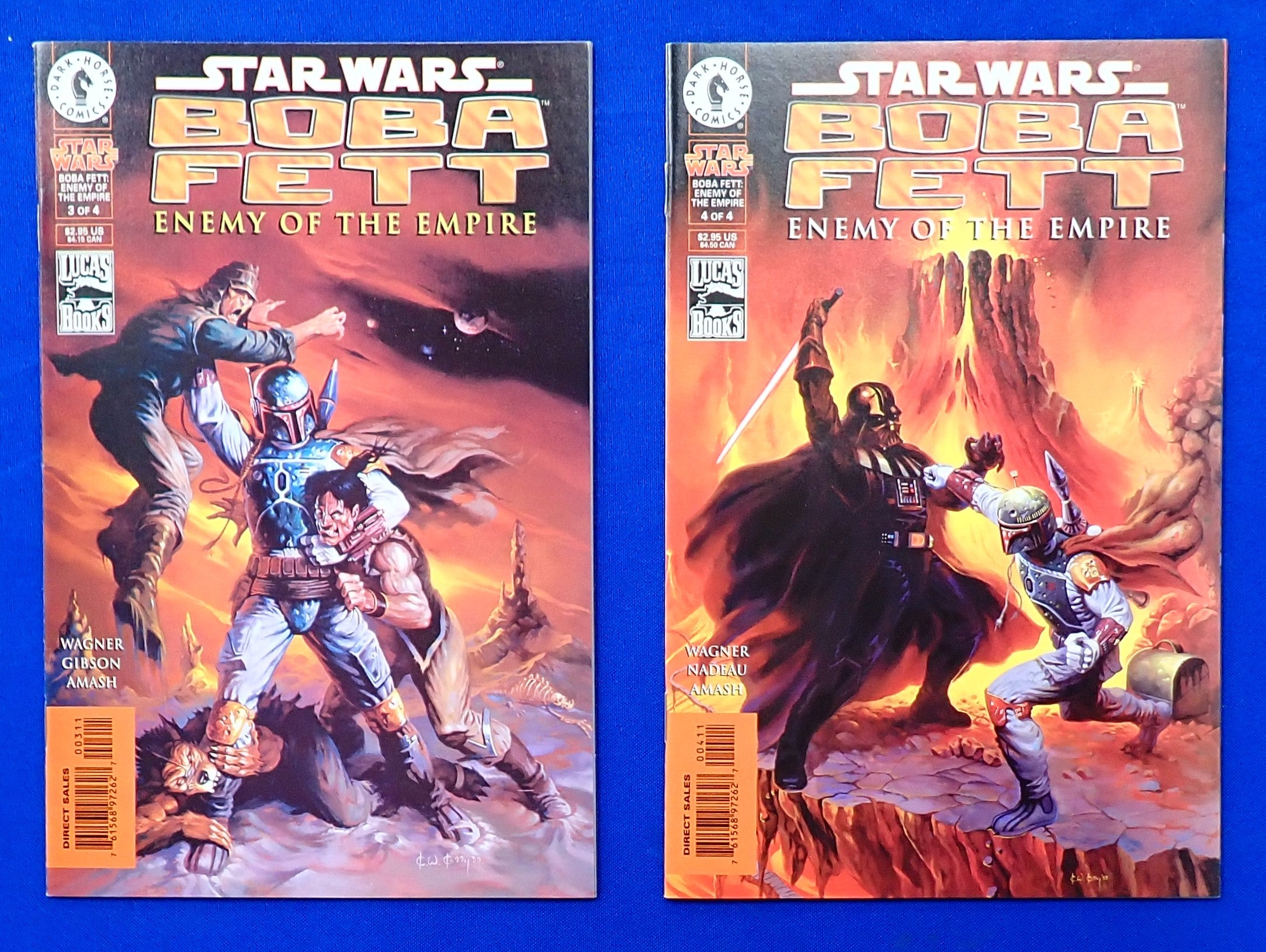 Star Wars: Boba Fett: Enemy of the Empire (1999) #1-4 - VF/NM (9.0) - Complete Set