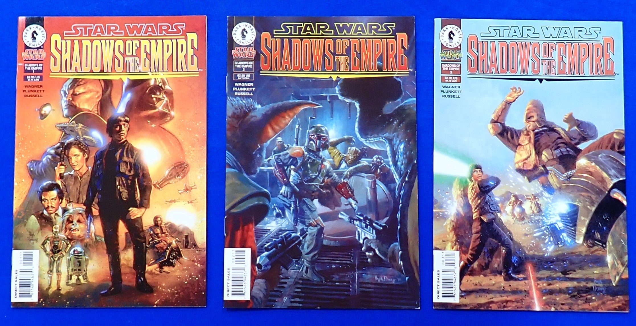 Star Wars: Shadows of the Empire (1996) #1-6 - VF/NM (9.0) - Complete Set