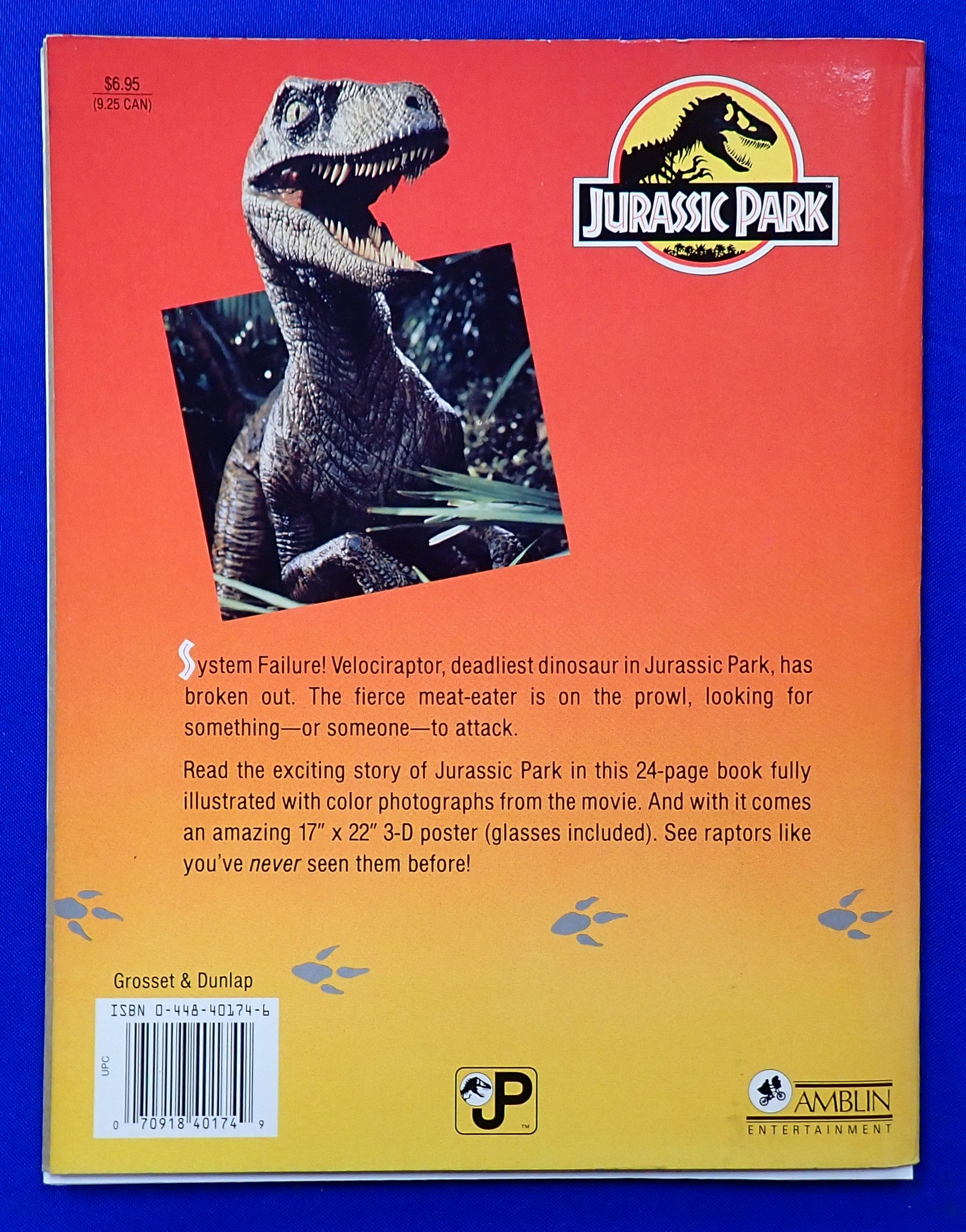 Jurassic Park: Raptor Attack - Complete Softcover [Pre-Owned]