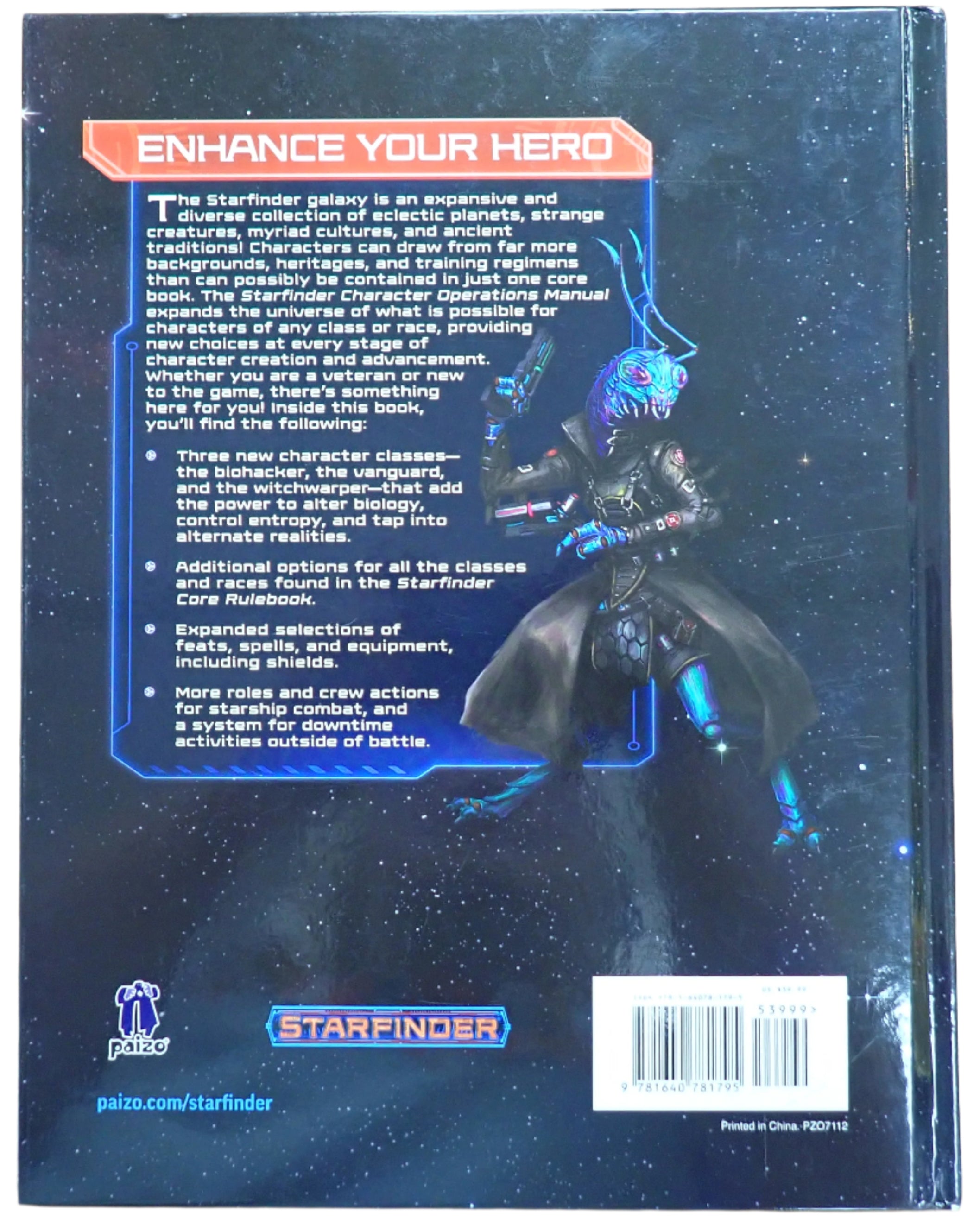 Starfinder Character Operations Manual [USED]