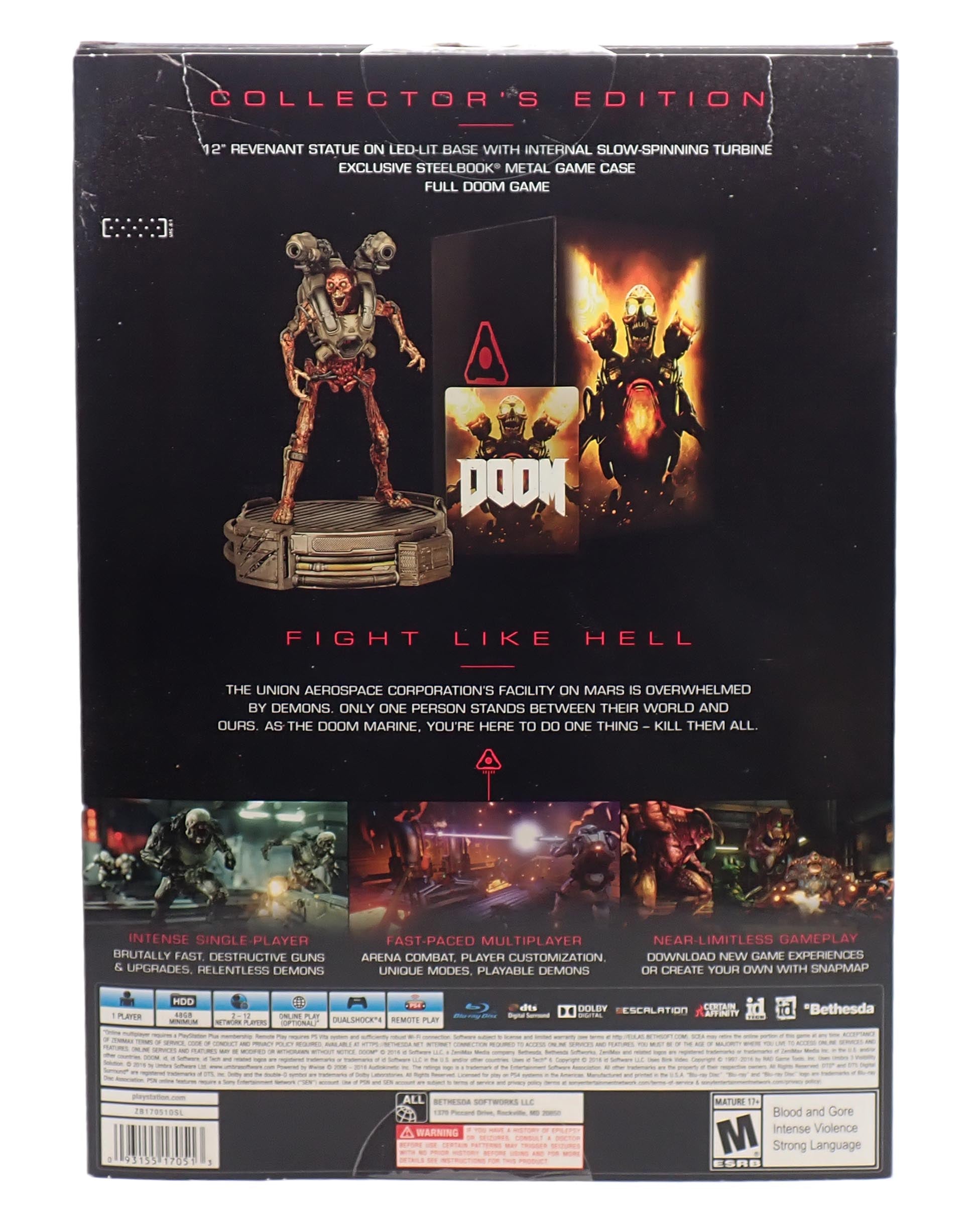 Doom [Collector's Edition] - PS4
