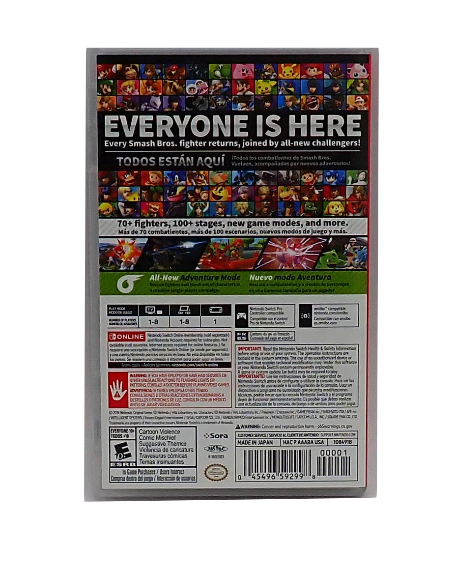 Super Smash Bros Ultimate - Switch