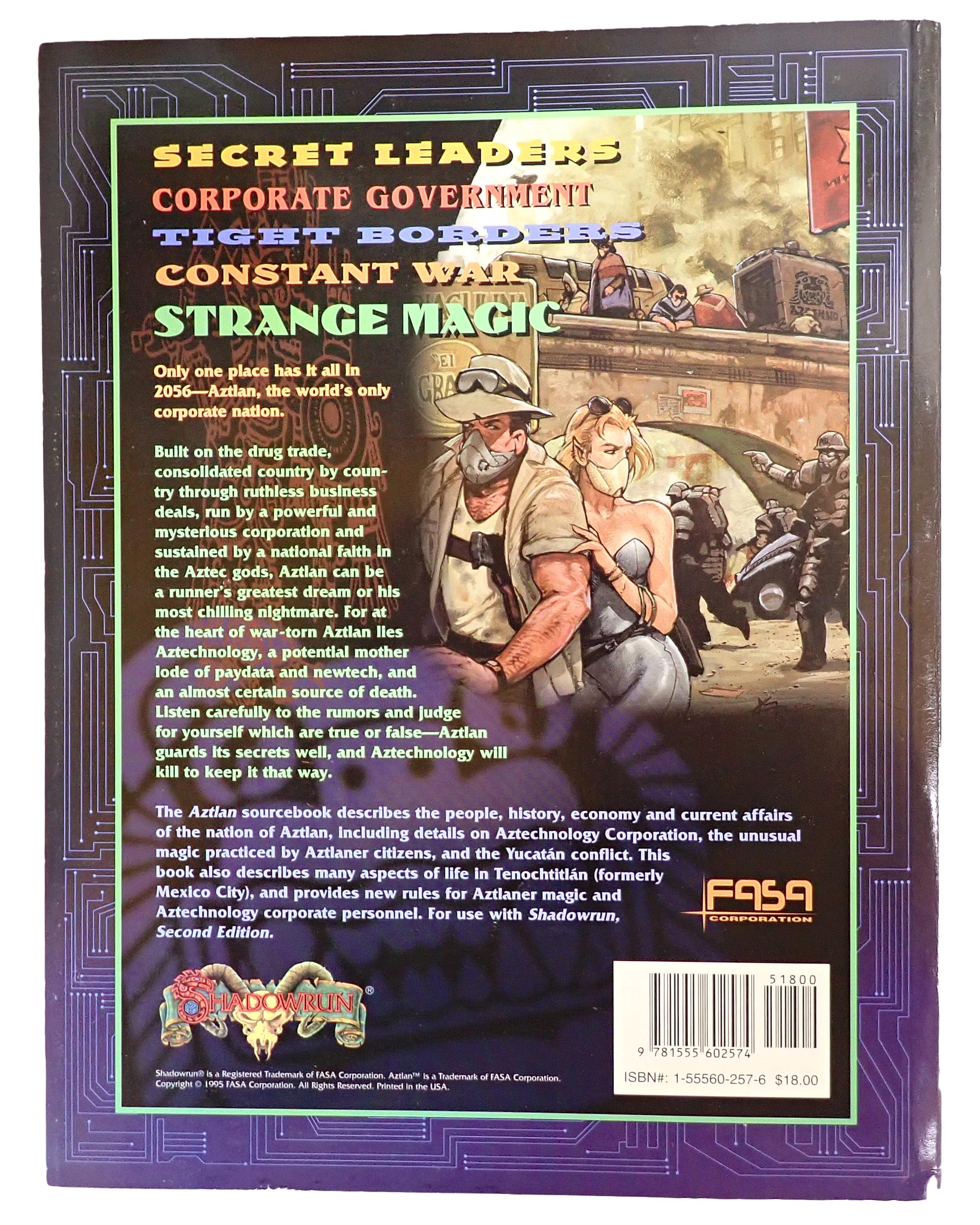 Aztlan - Shadowrun (1995) [Pre-Owned]