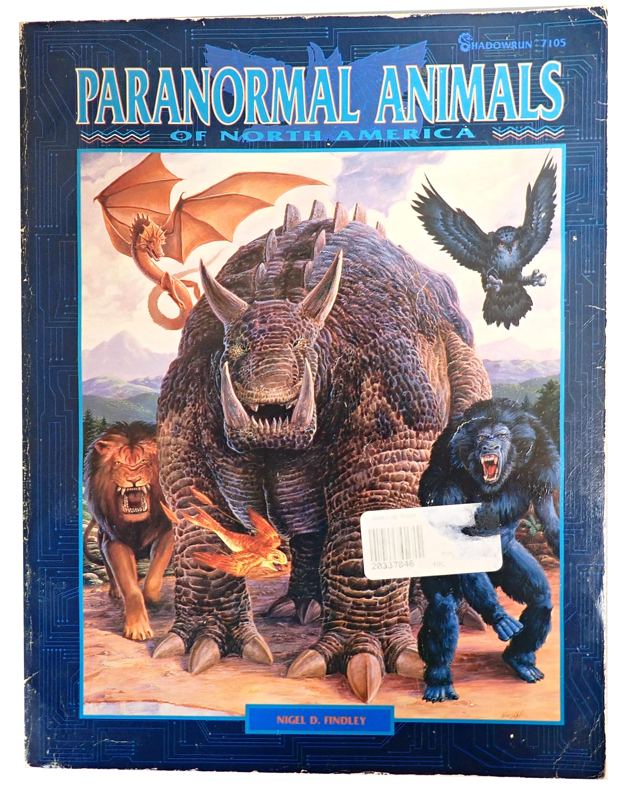 Paranormal Animals of North Amierica - Shadowrun (1990) [Pre-Owned]