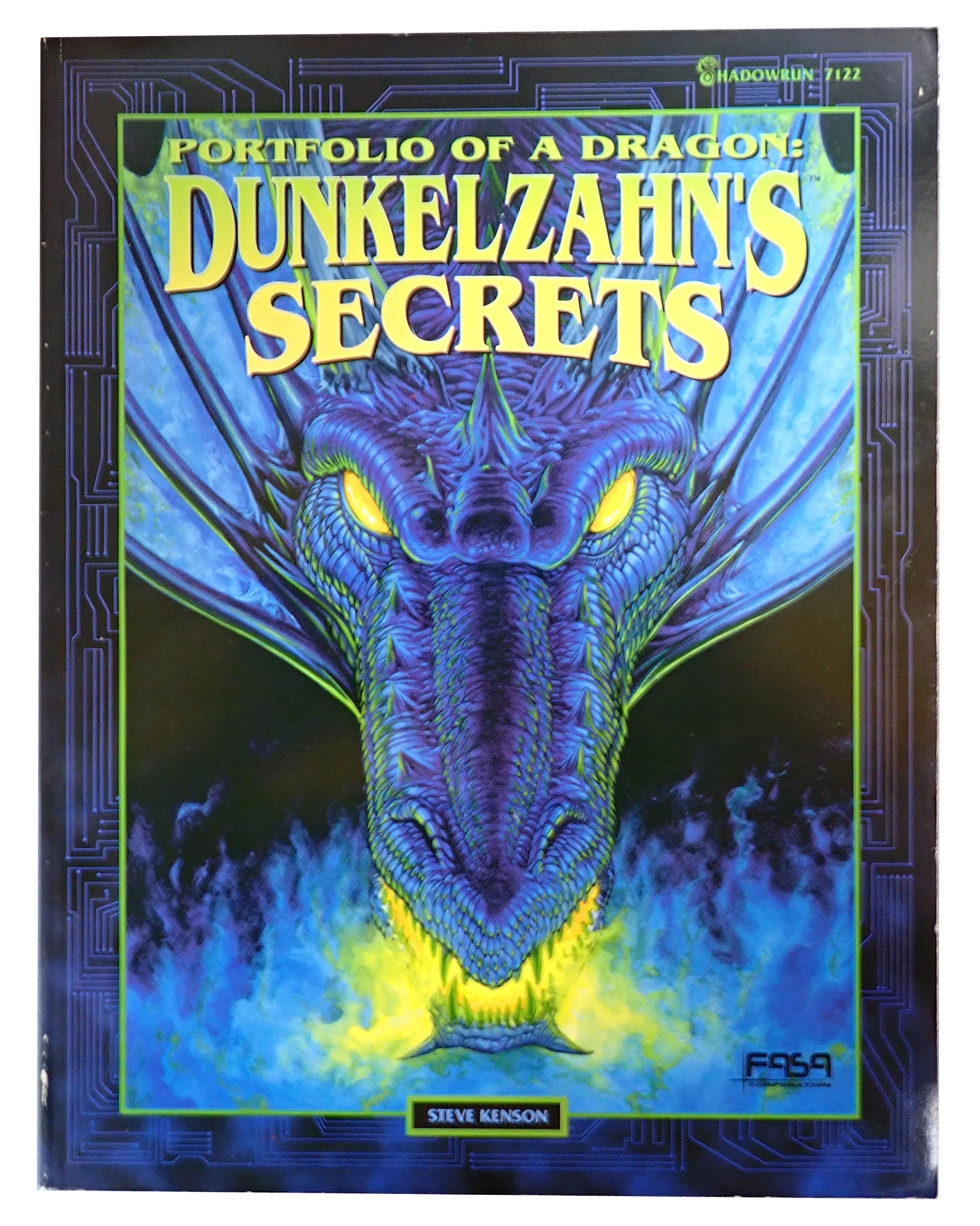 Portfolio of a Dragon: Dunkelzanhn's Secrets - Shadowrun (1996) [Pre-Owned]