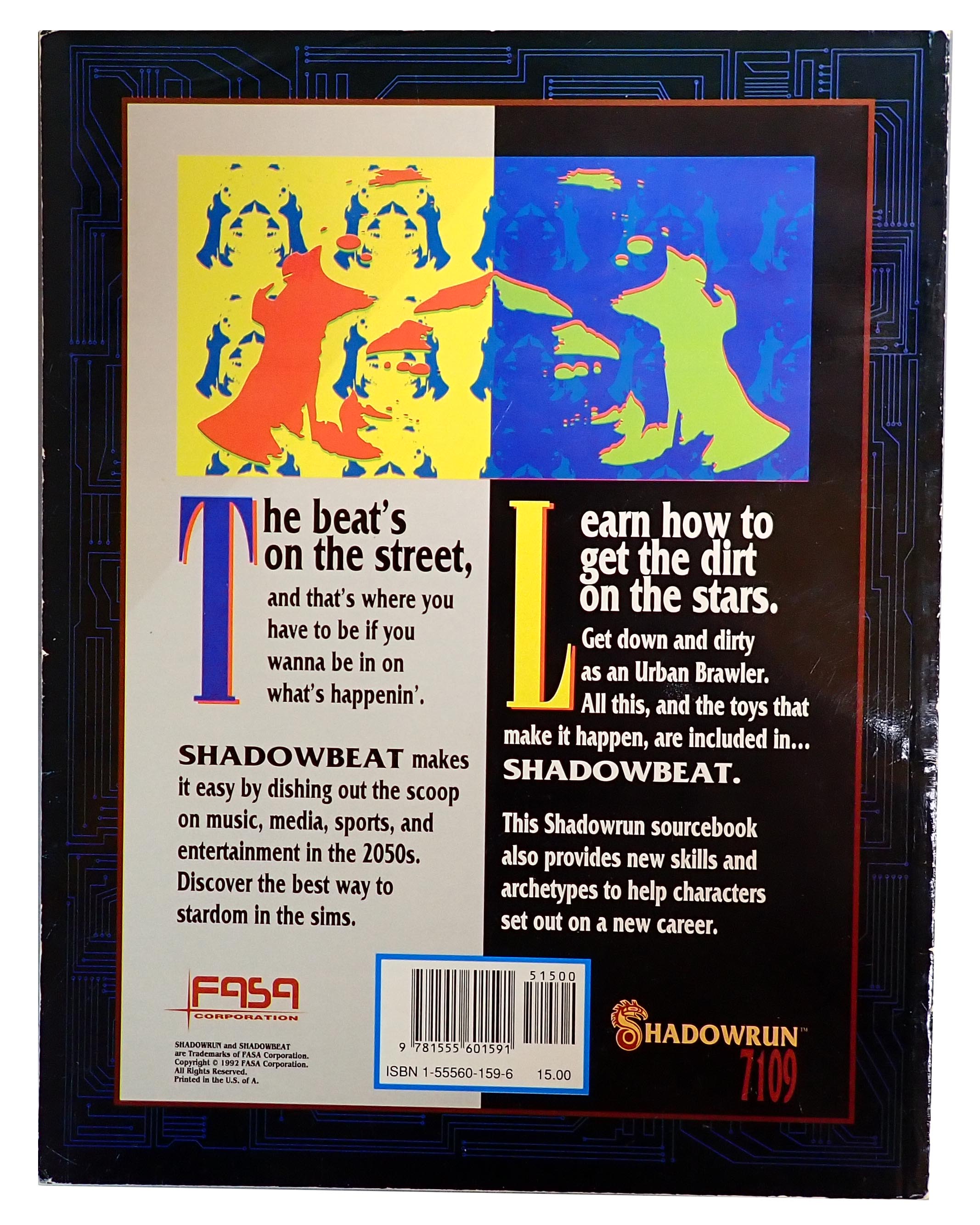 Shadowbeat - Shadowrun (1992) [Pre-Owned]