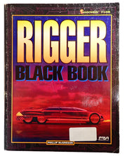 Rigger Black Book - Shadowrun (1991) [Pre-Owned]