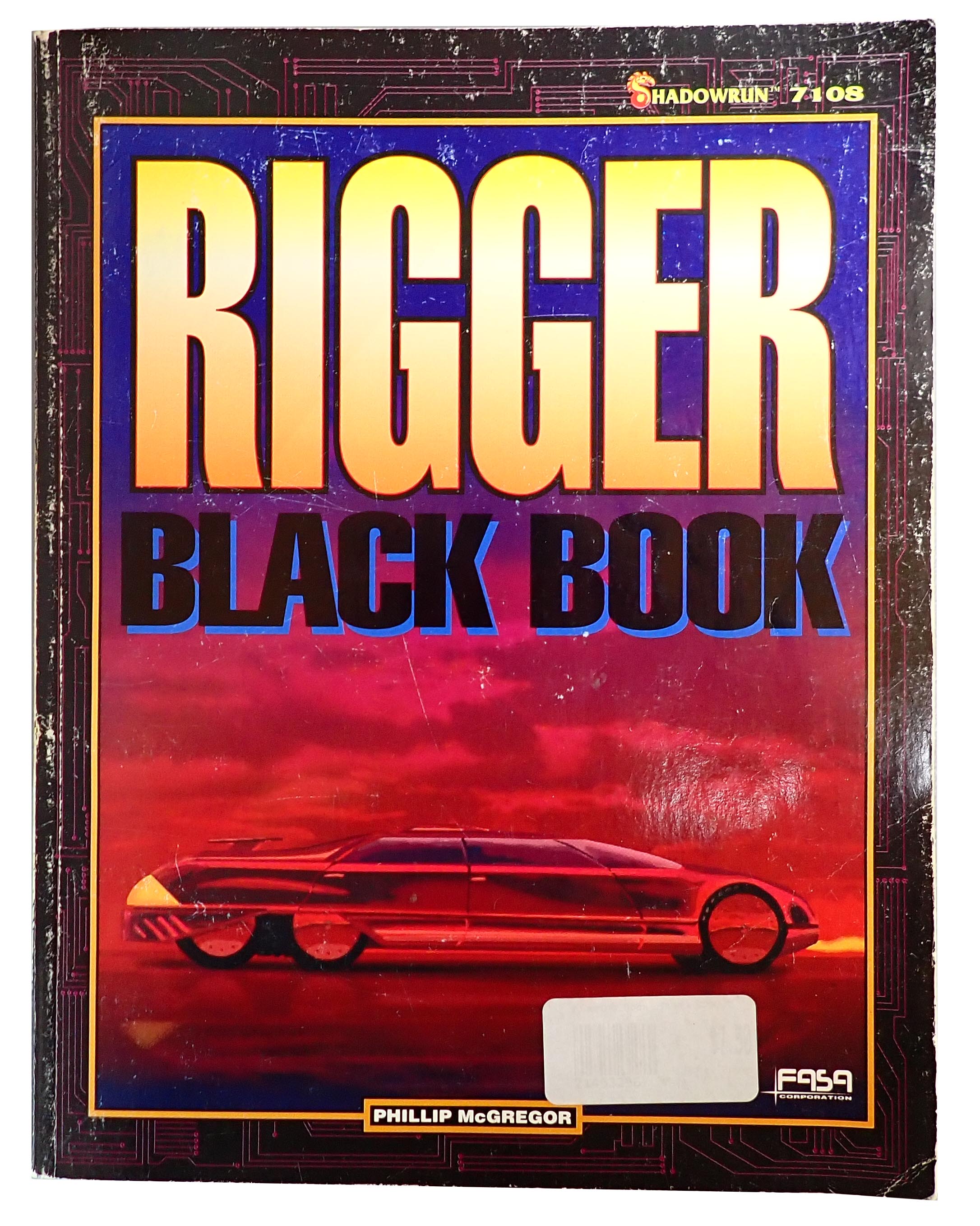 Rigger Black Book - Shadowrun (1991) [Pre-Owned]