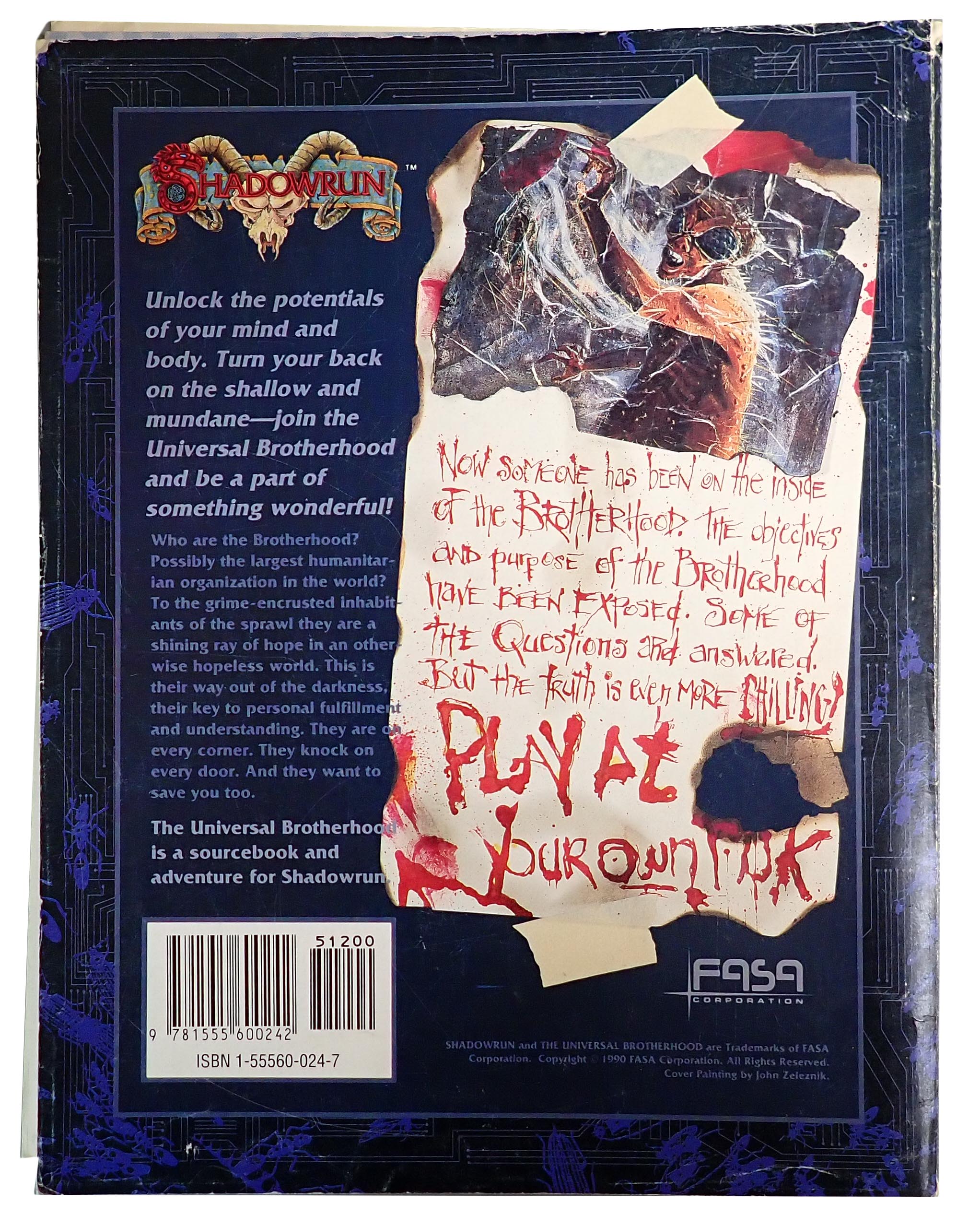 Universal Brotherhood - Shadowrun (1990) [Pre-Owned]