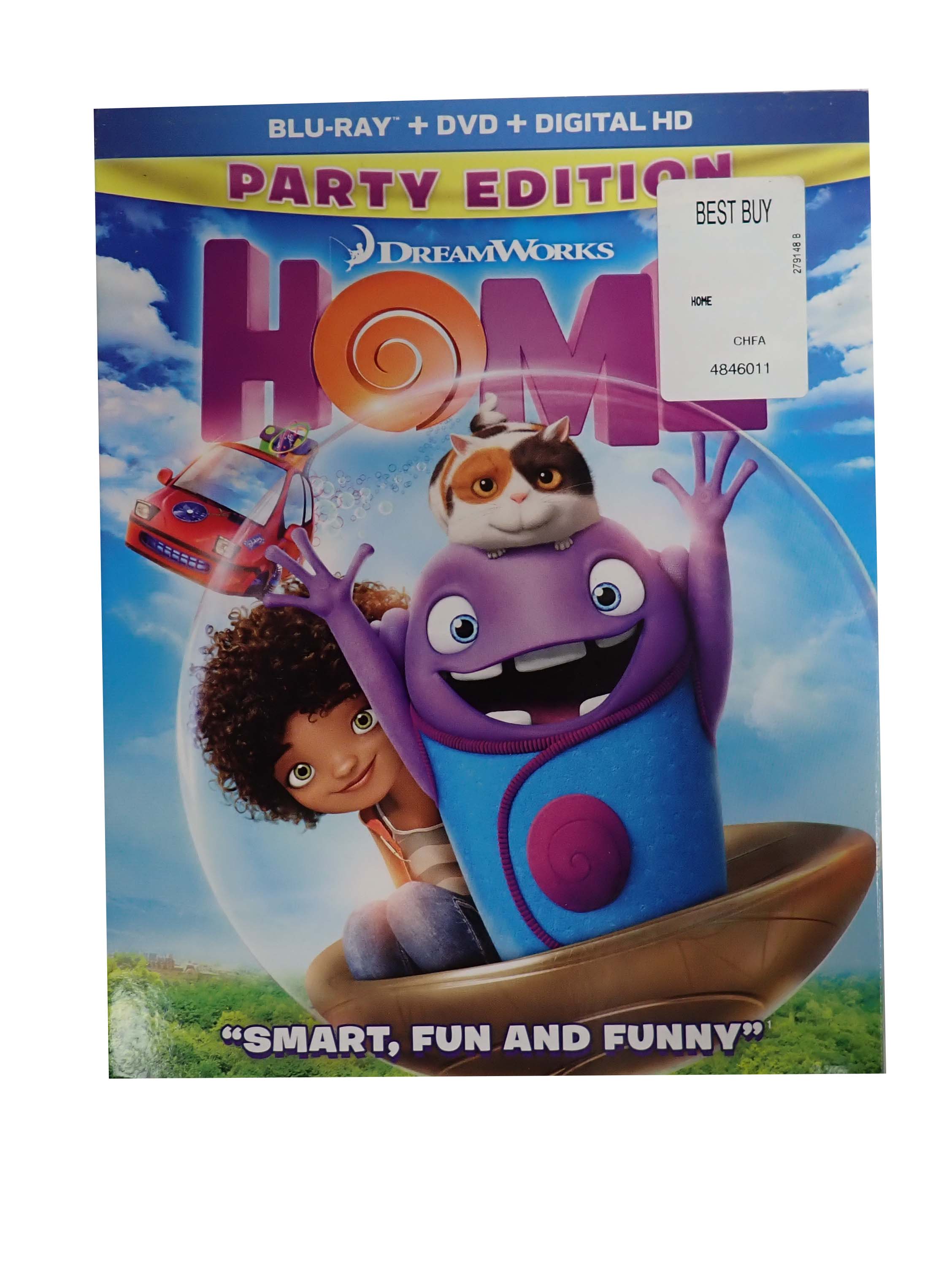 Home: Party Edition - SEALED [Blu-Ray + DVD]