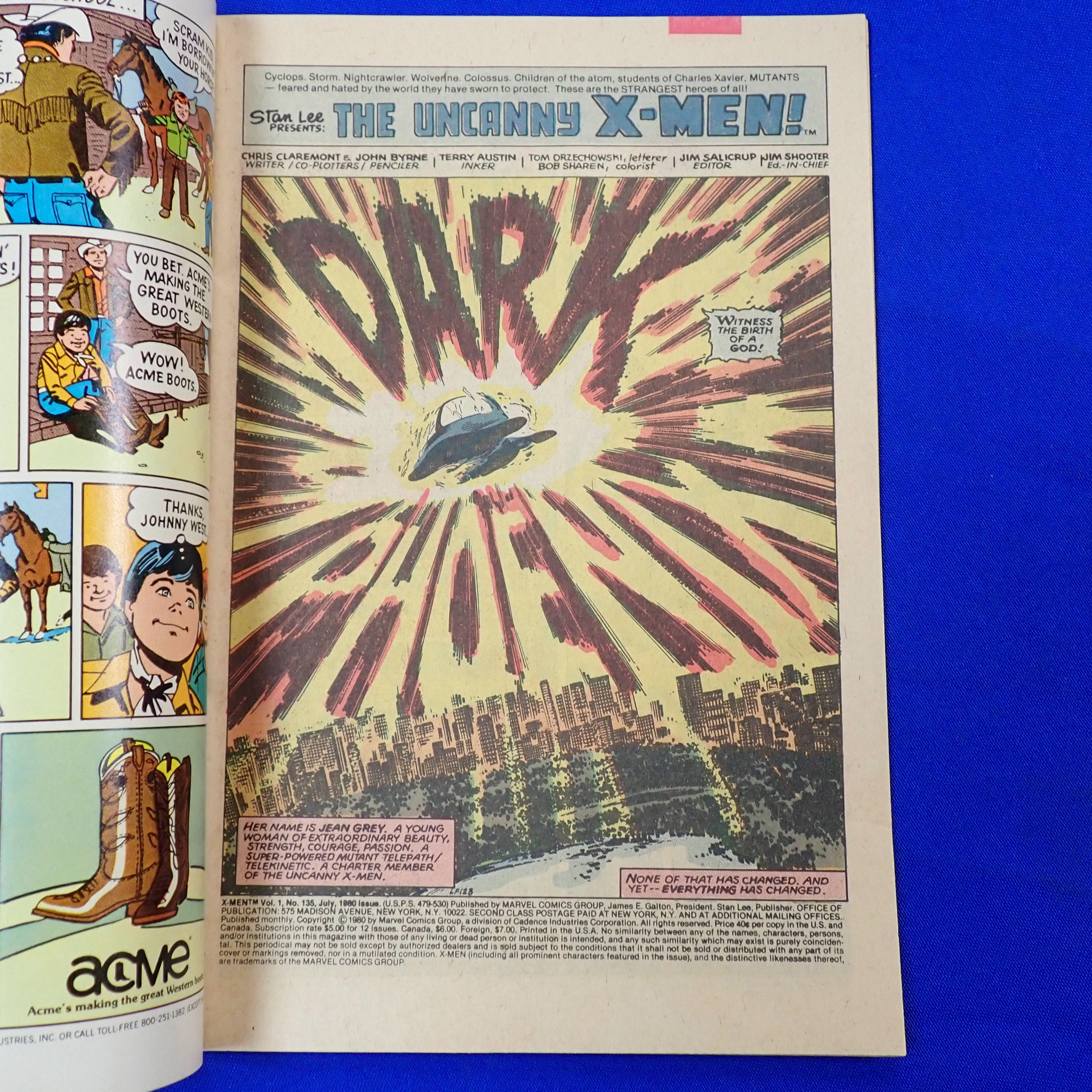 Uncanny X-Men #135 (1980) - VF- (7.5)