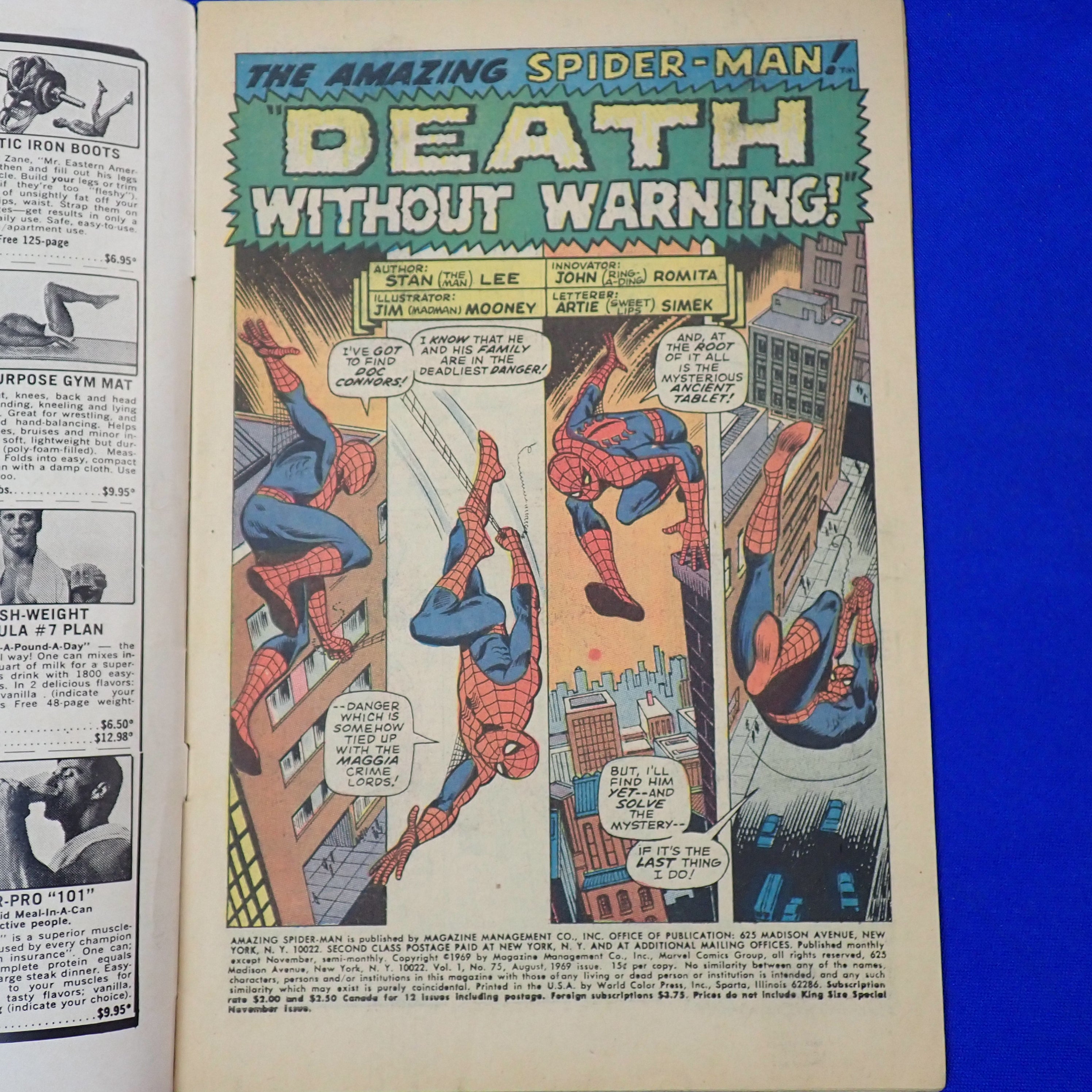Amazing Spider-Man #75 (1969) - VG-/VG (3.5-4.0)