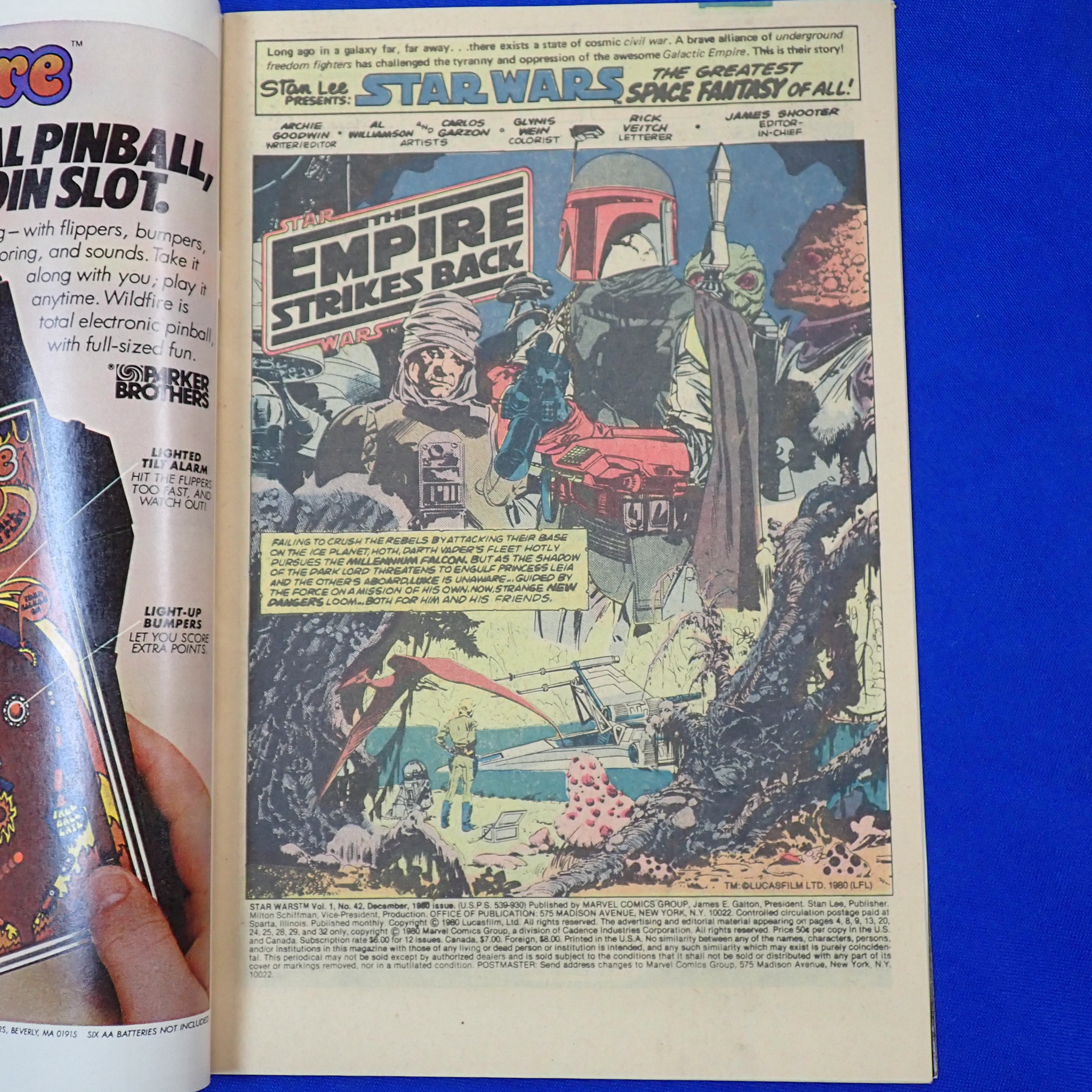 Star Wars #42 (1980) - VF+ (8.5) - 1st Boba Fett