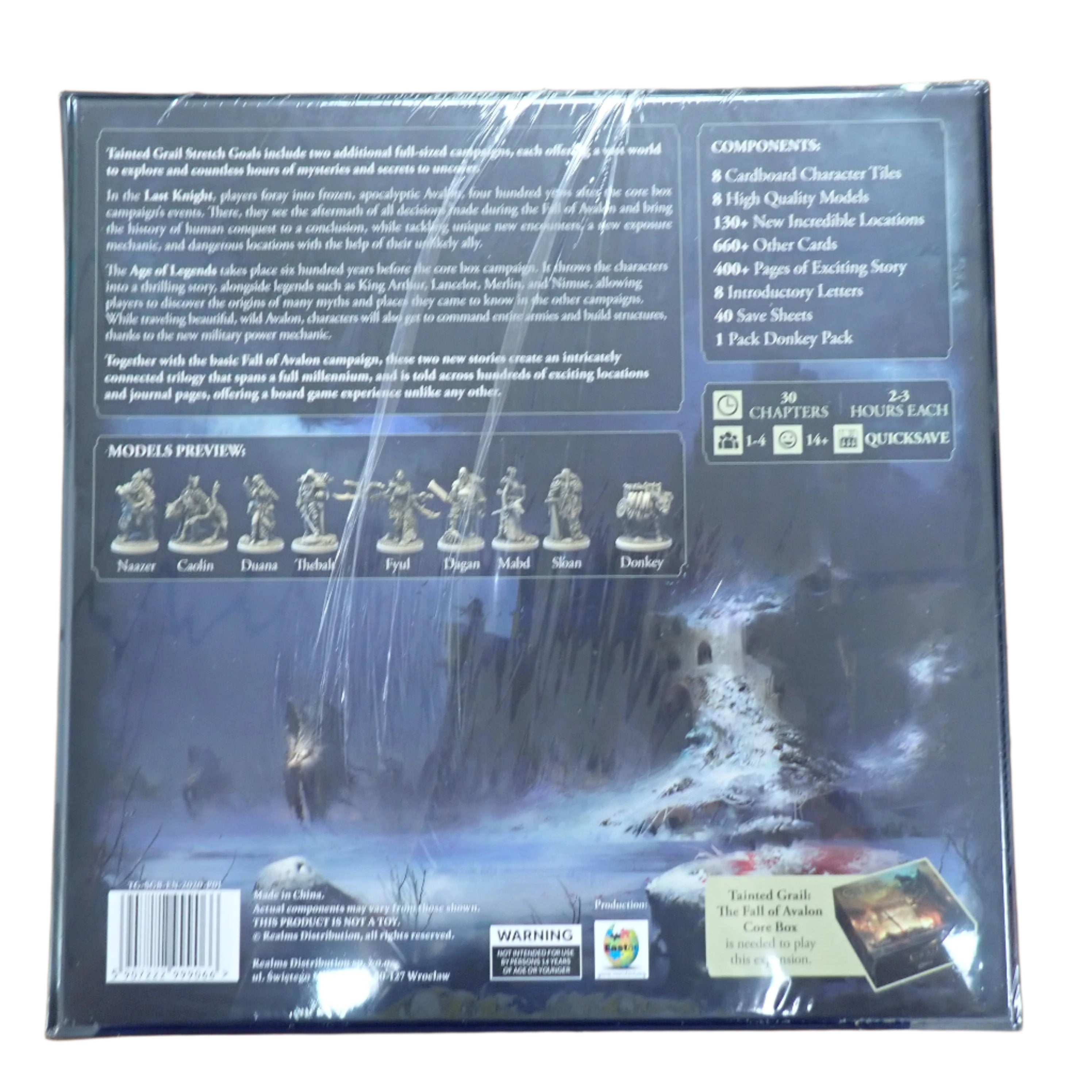 Tainted Grail: The Fall of Avalon + Age of Legends & Last Knight (USED)