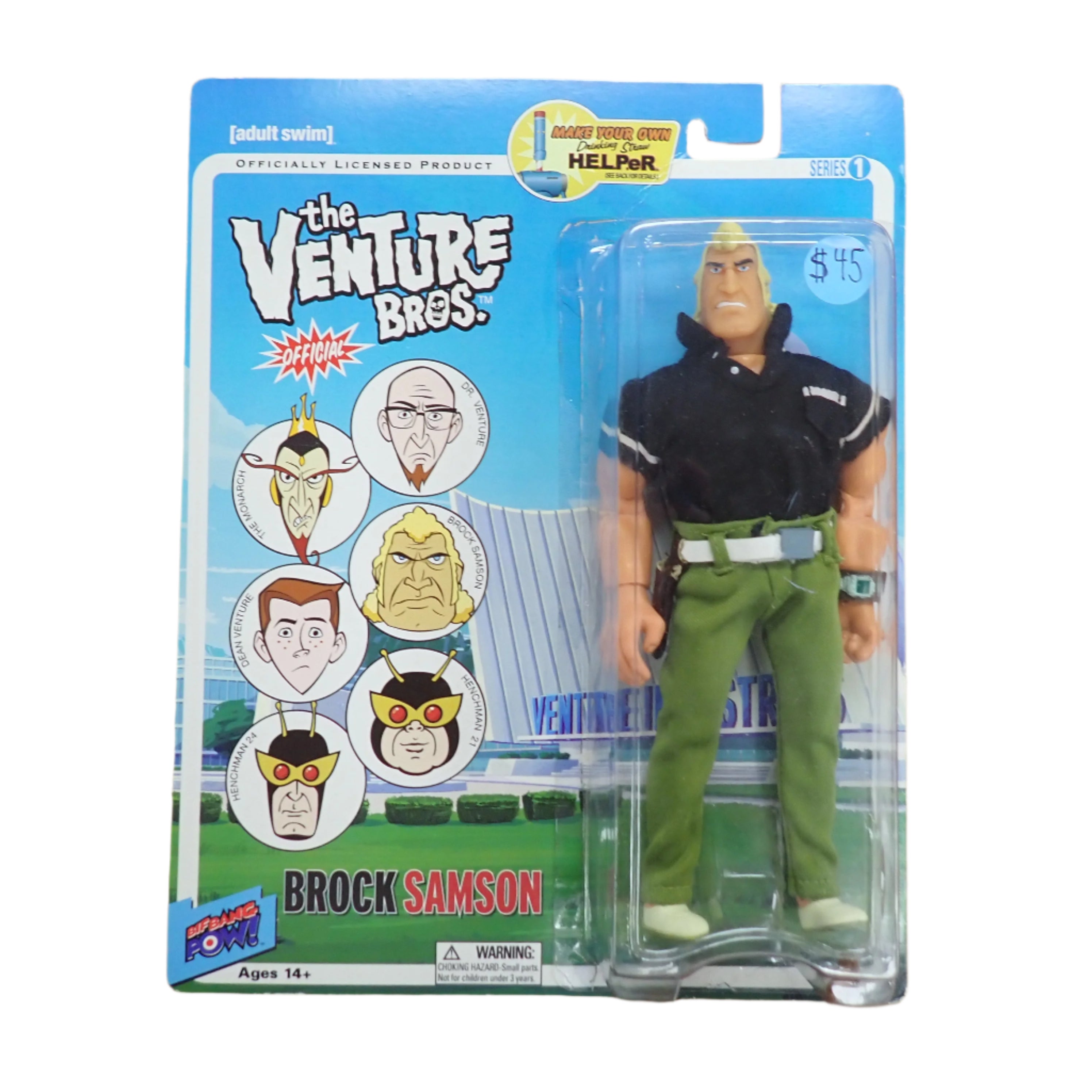 The Venture Bros Brock Samson Figure