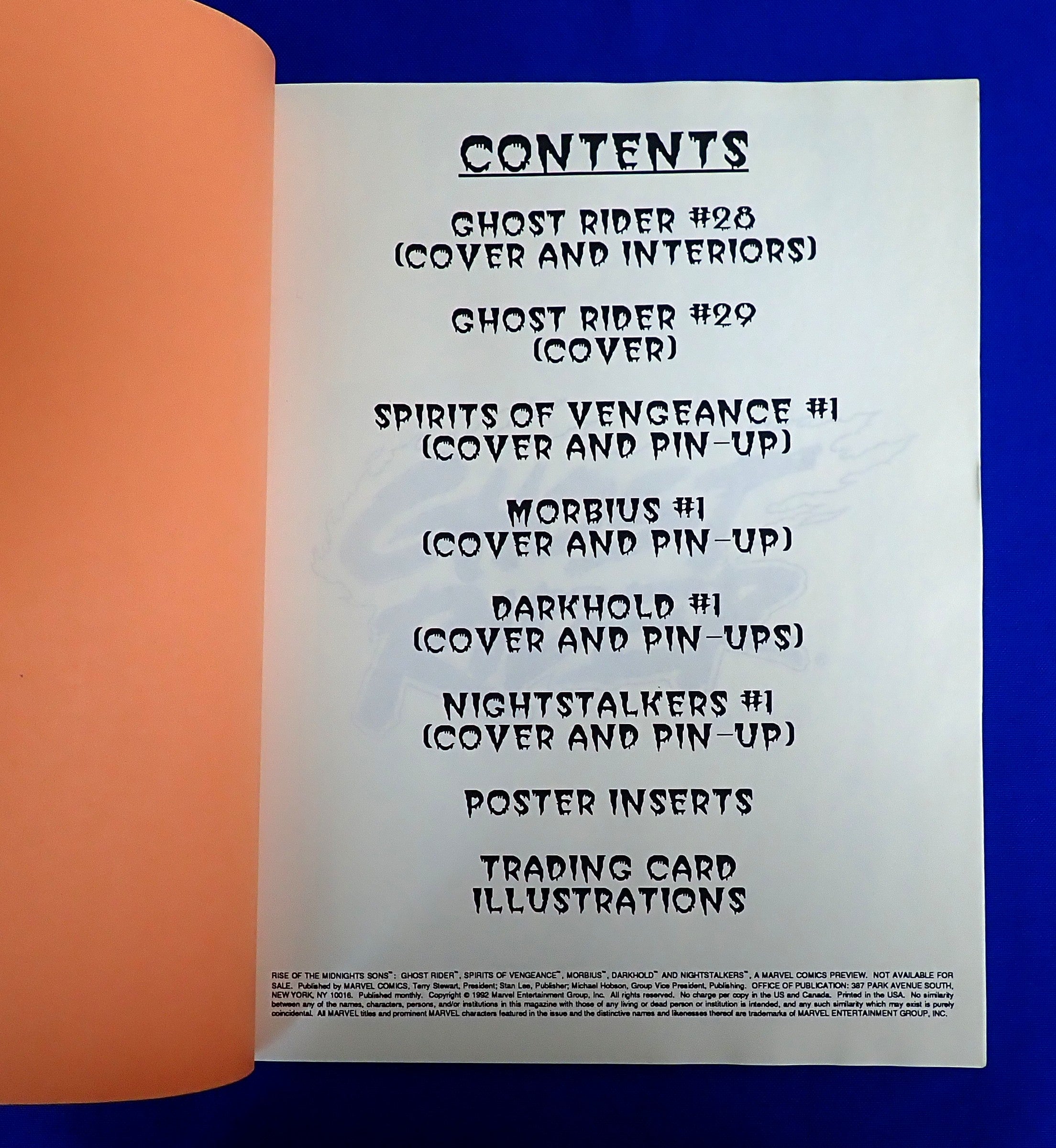 Rise of the Midnight Sons Preview Promo (1992)