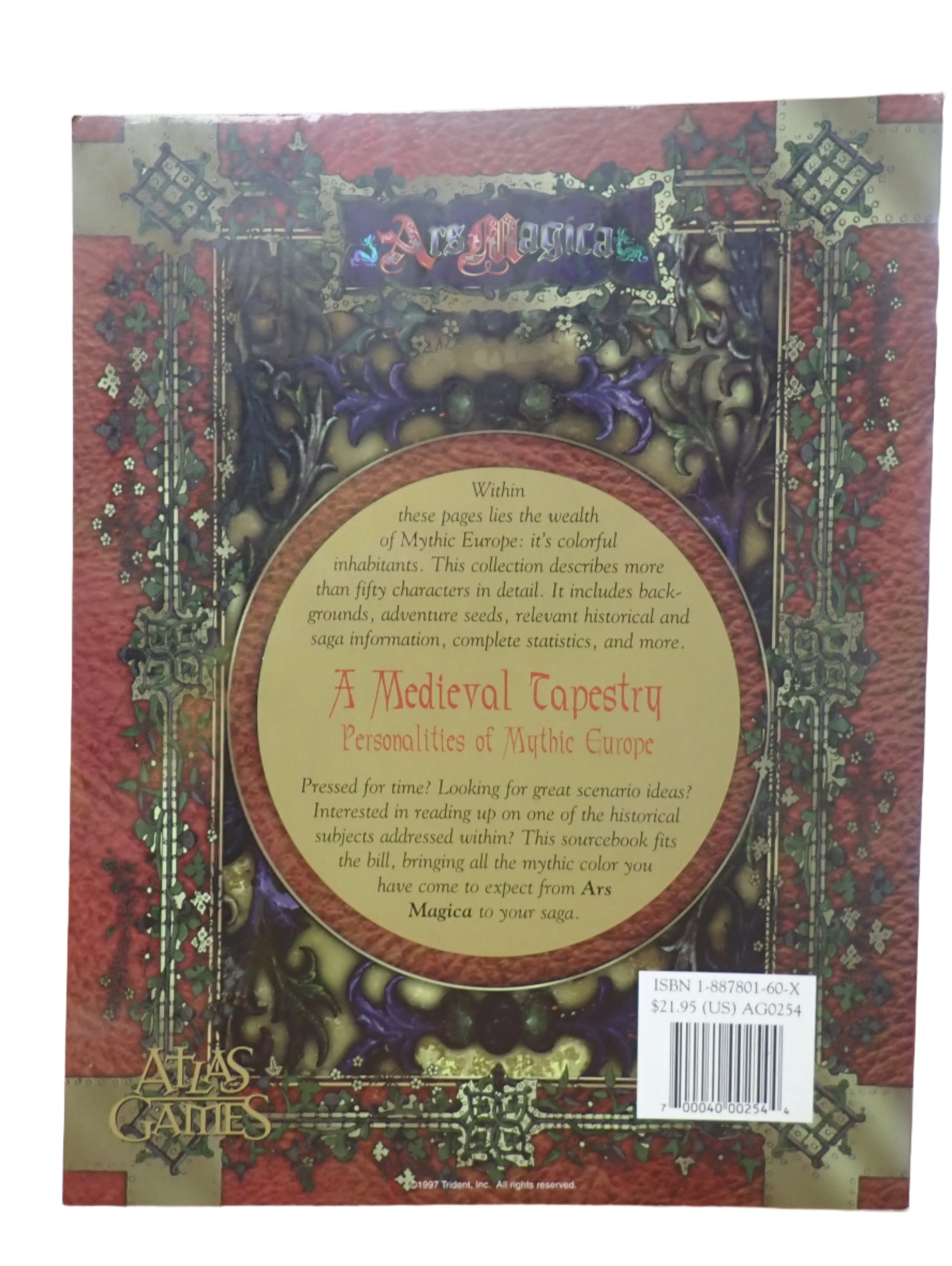 Ars Magicka: A Medieval Tapestry (USED)