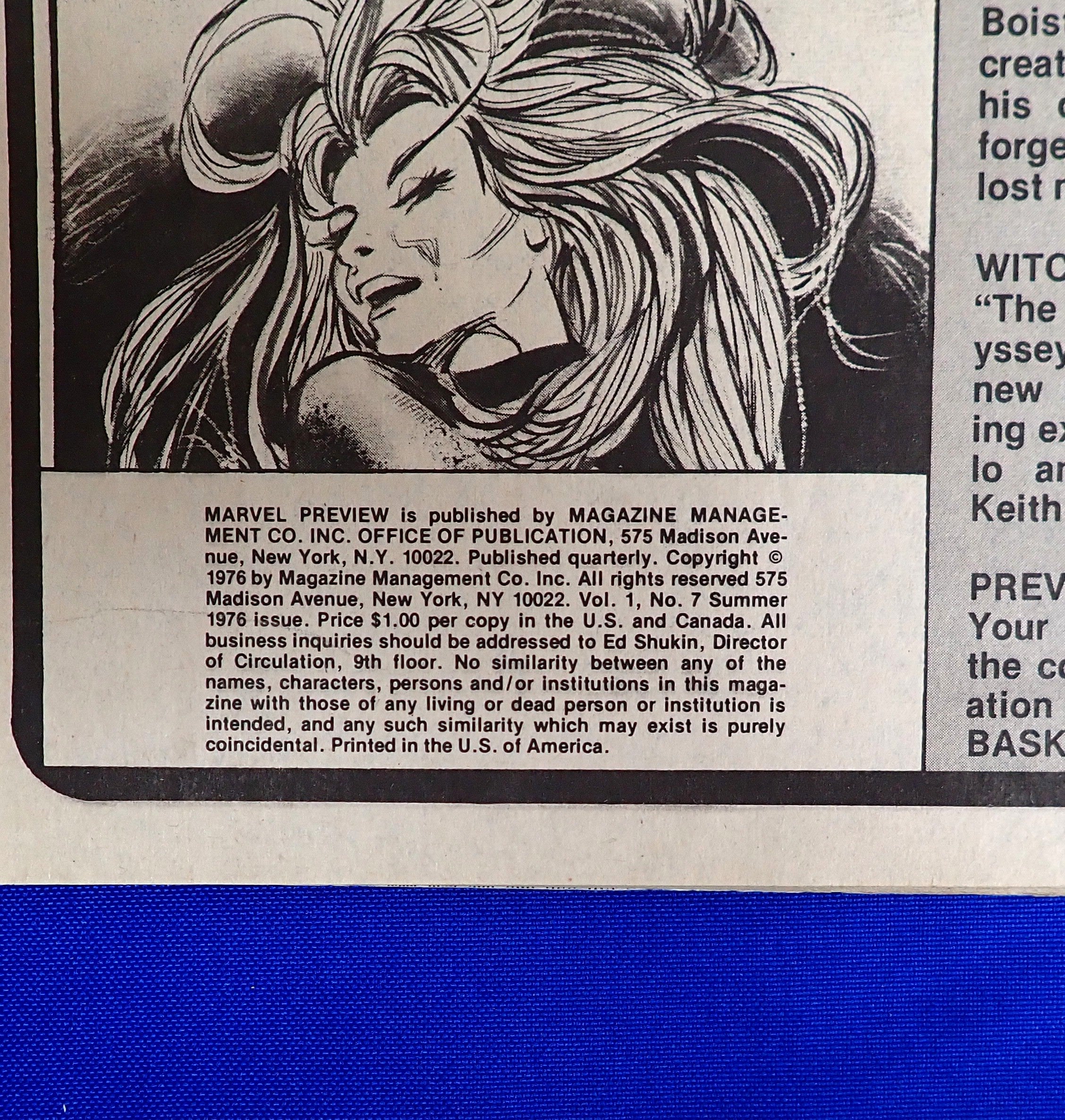 Marvel Preview #7 (1976) - VG/FN (5.0) - 1st App. Rocket Raccoon