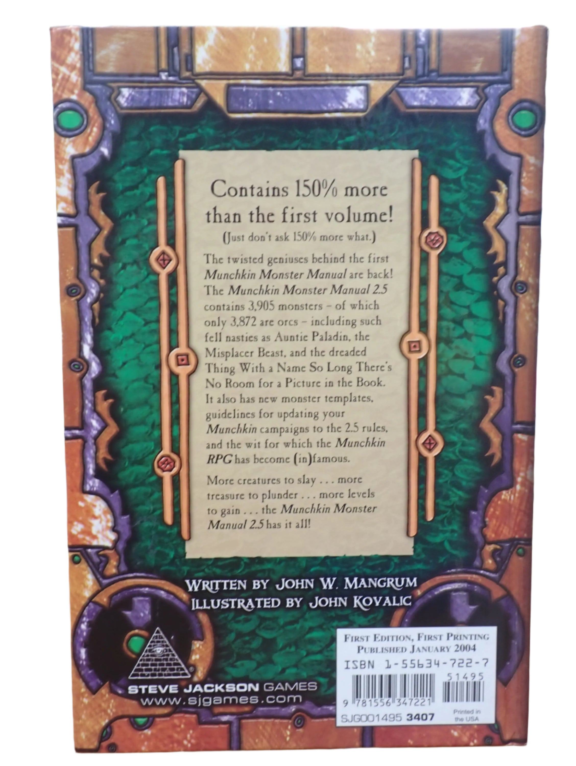 Munchkin monster Manual 2.5 (USED)
