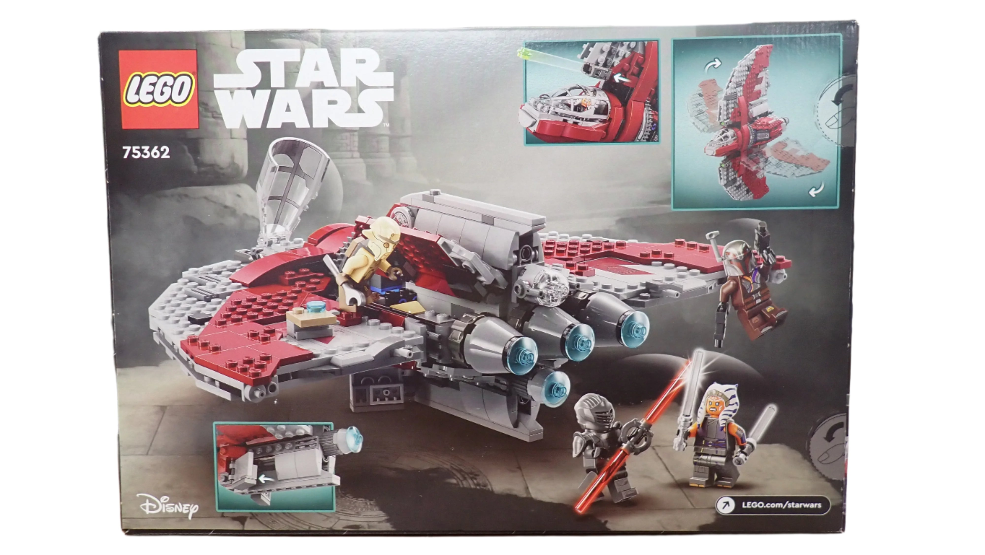 LEGO Star Wars: Ahsoka Tano's T-6 Jedi Shuttle (75362)