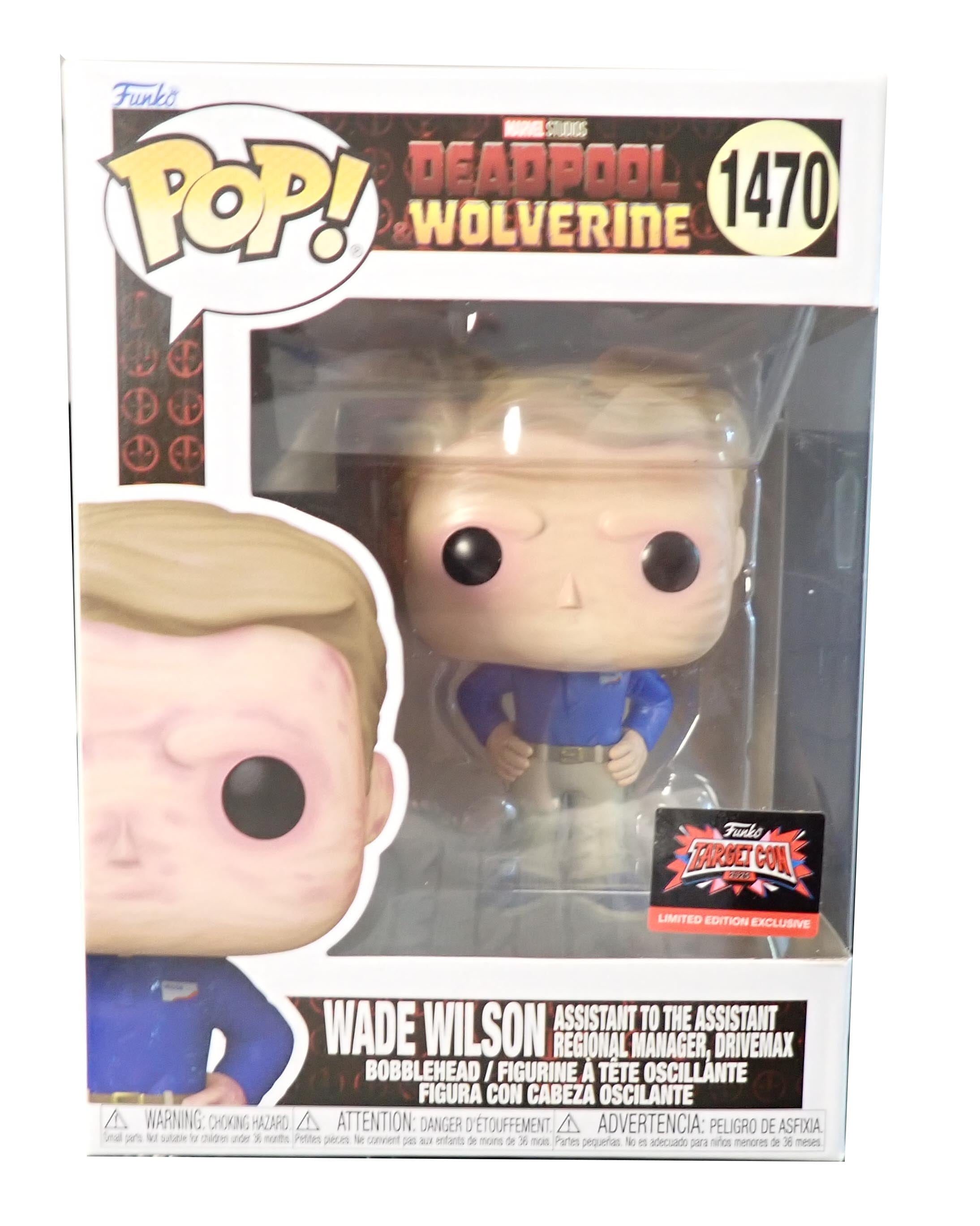 Wade Wilson Assistant to the Assistant Regional Manager, Drivemax - POP! #1470