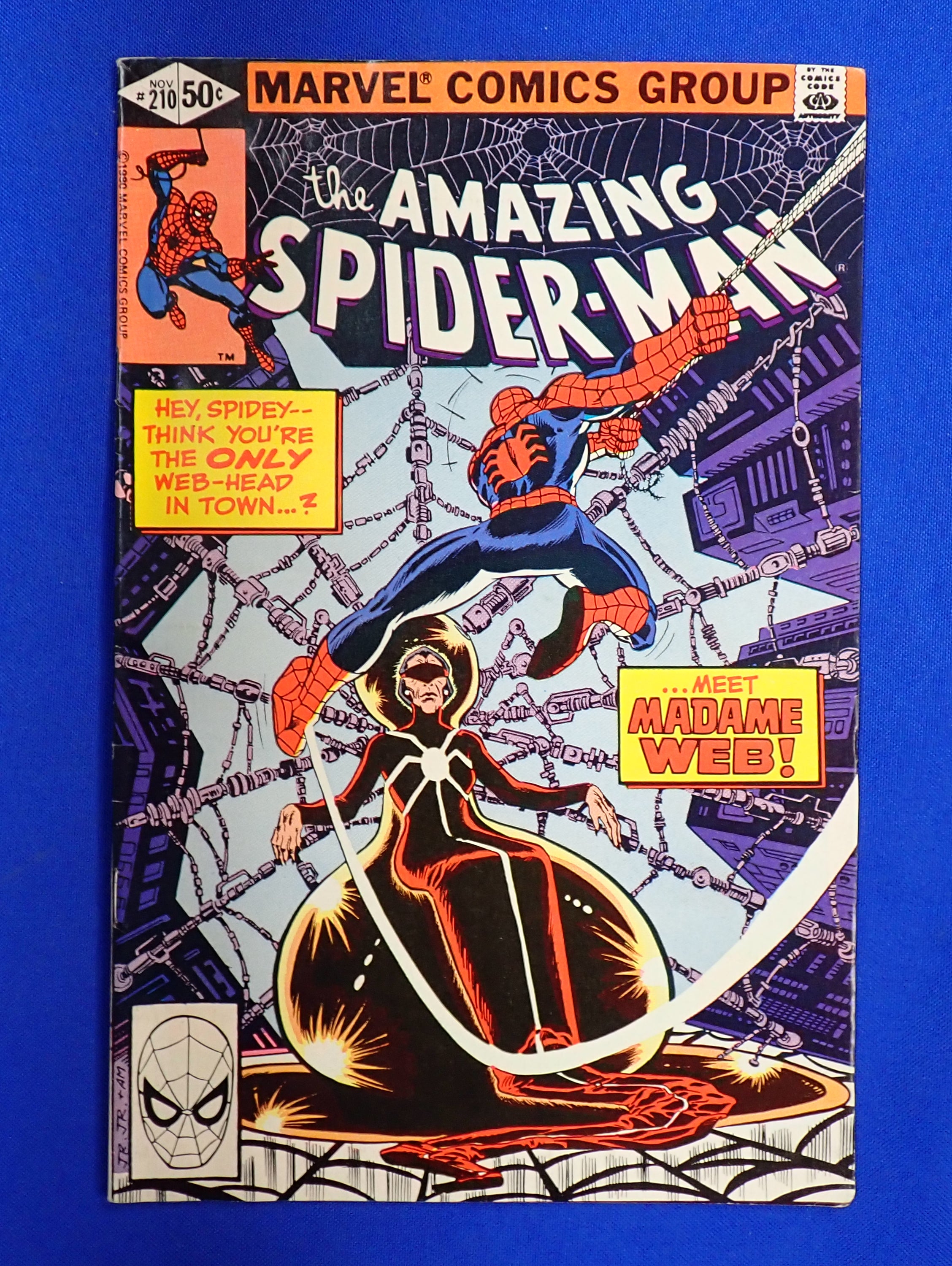 The Amazing Spider-Man #210 (1980) - VG/FN - 1st Madam Web