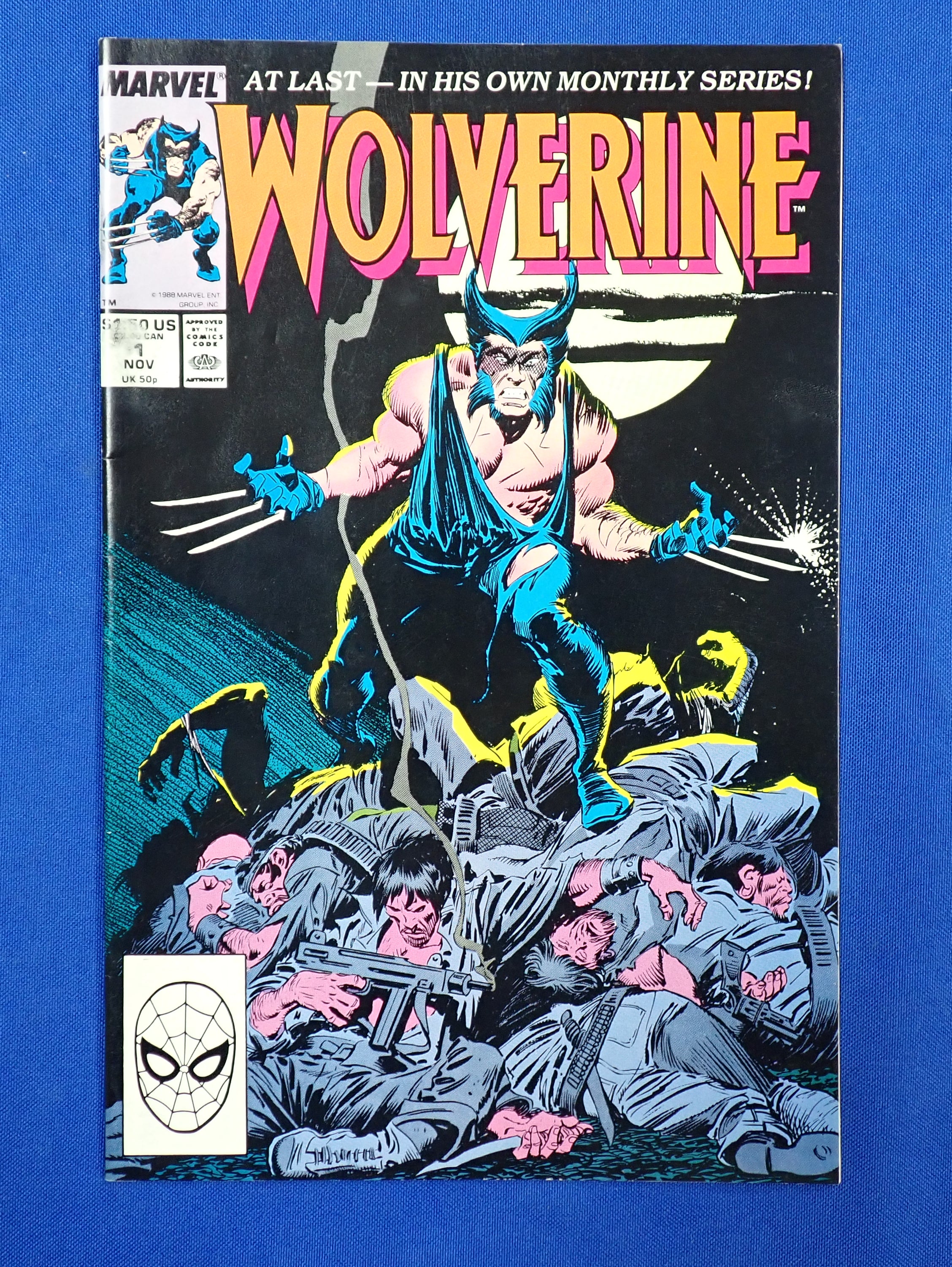 Wolverine #1 (1988) - FN - 1st Wolverine Solo Series