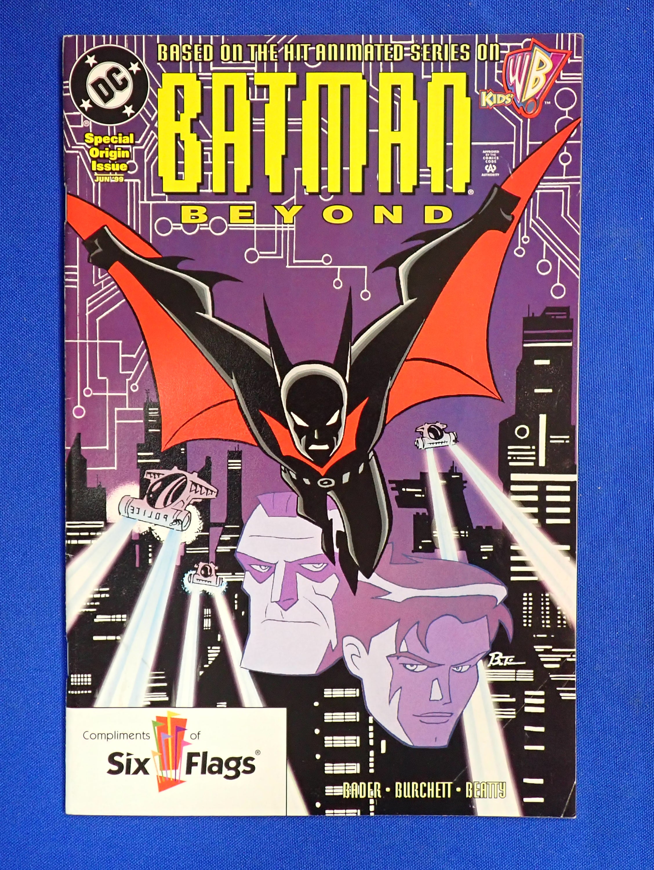 Batman Beyond Special Origin Issue (1999) Six Flags Variant - FN/VF (7.0)