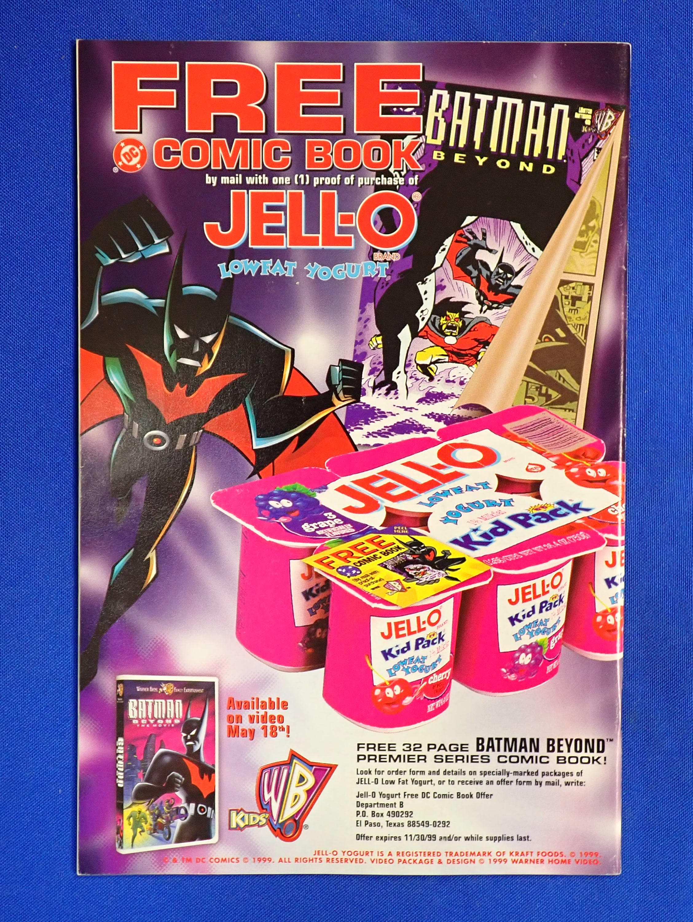 Batman Beyond Special Origin Issue (1999) Six Flags Variant - FN/VF (7.0)
