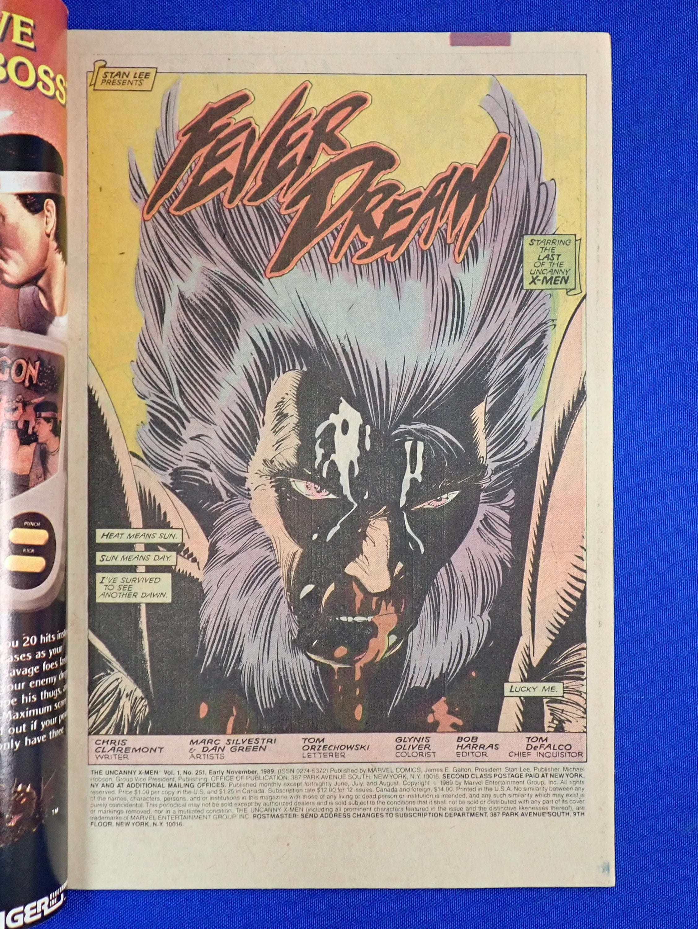 The Uncanny X-Men #251 (1989) - FN/VF
