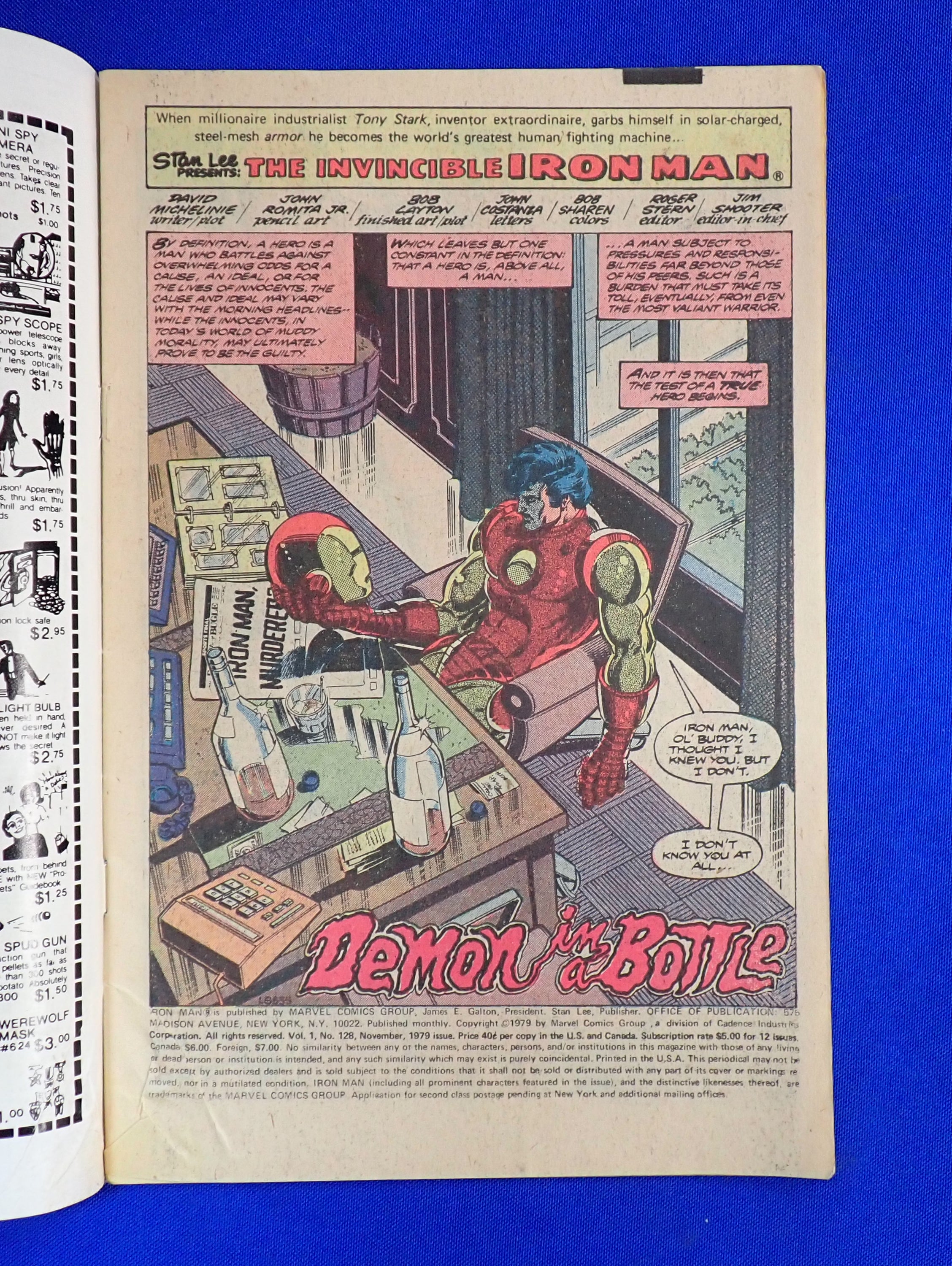 Iron Man #128 (1979) - VG/FN